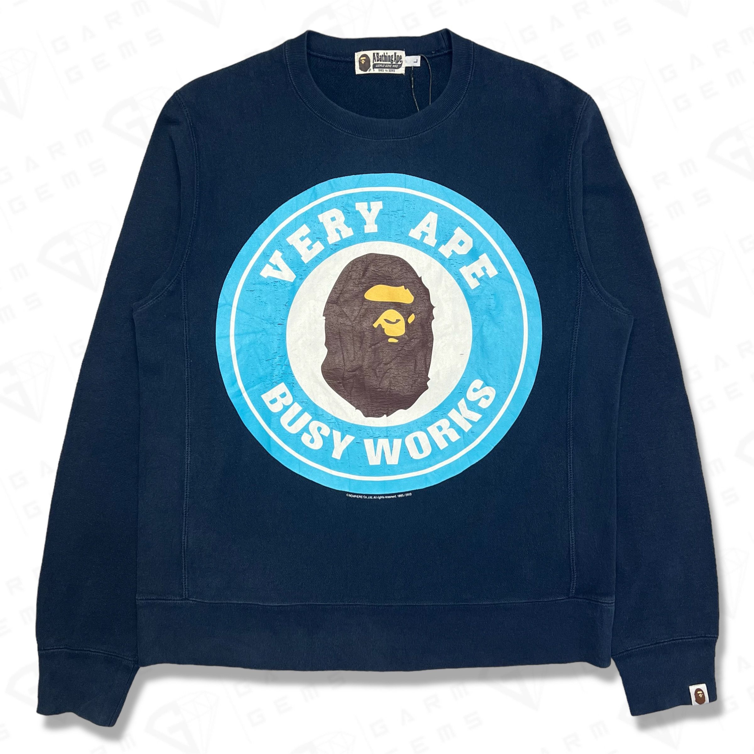 Bathing Ape Busy Works Hoodie | Grailed