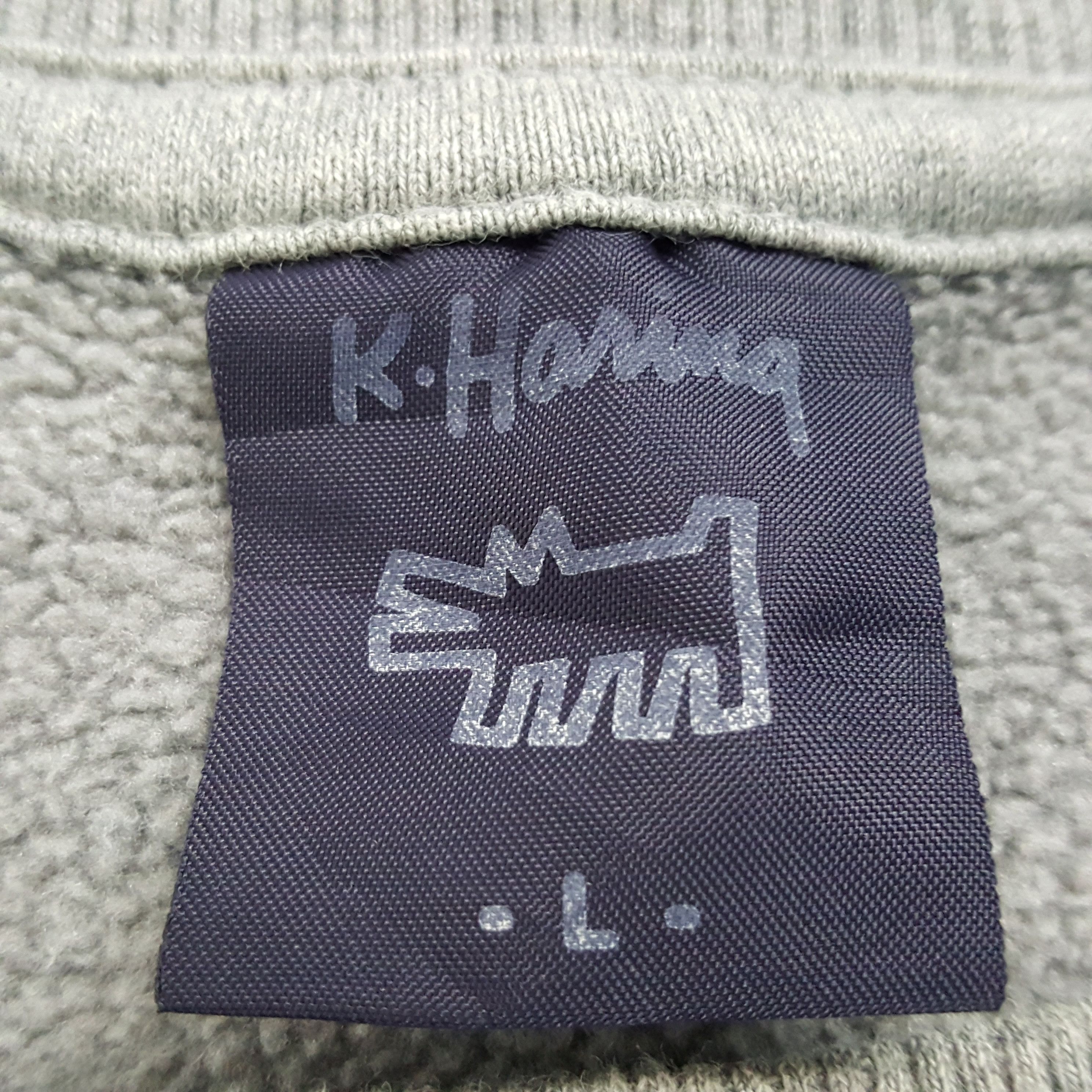 Keith Haring × Vintage Vintage Keith Haring Design City Cycles Sweatshirts Size US L / EU 52-54 / 3 - 9 Thumbnail