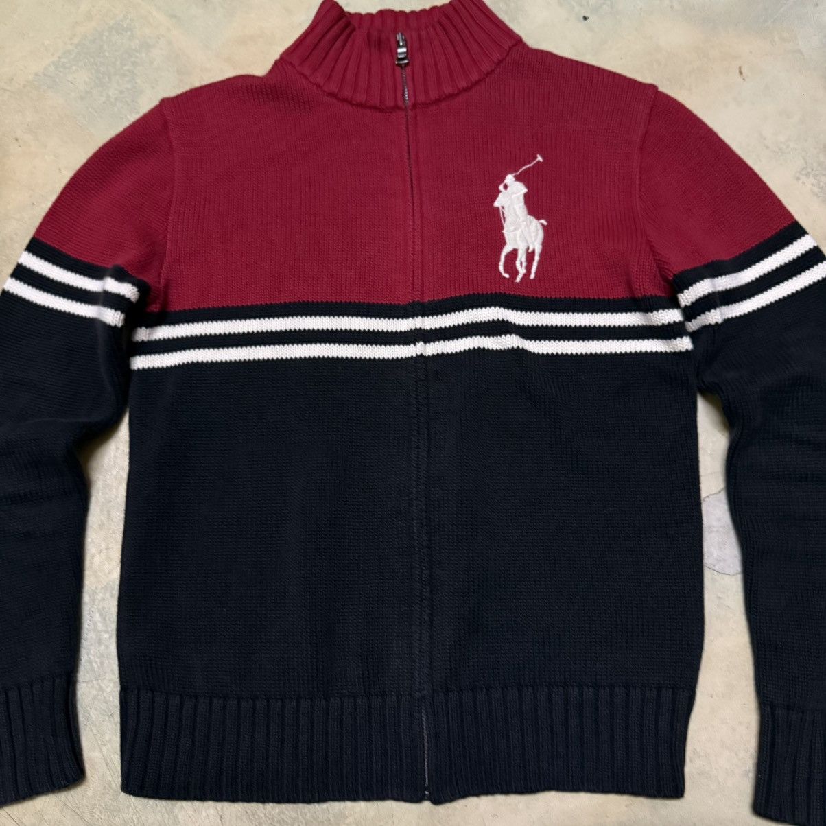Polo Ralph Lauren Polo Ralph Lauren Zipper Sweater Knitwear Size US XS / EU 42 / 0 - 3 Thumbnail