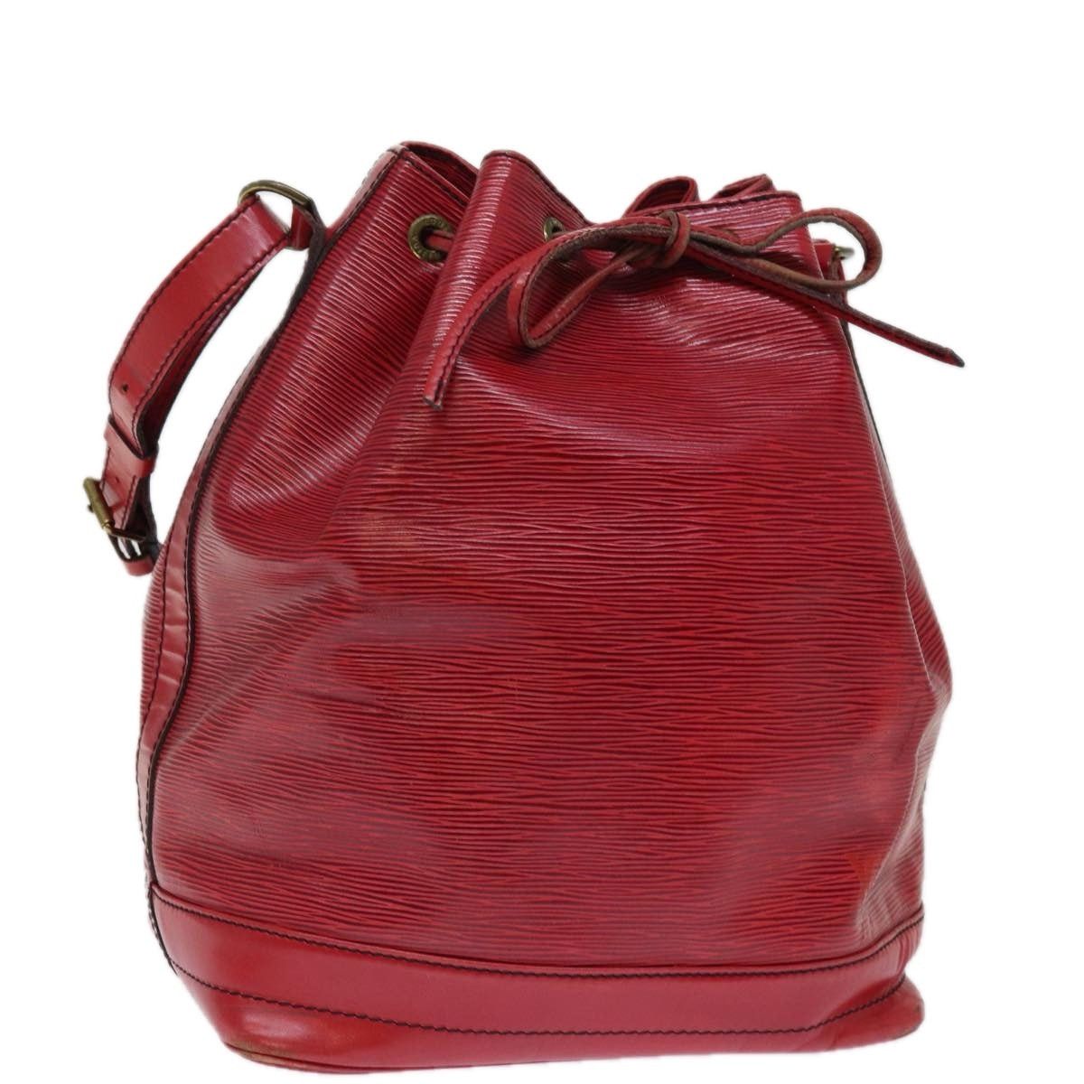 Louis Vuitton LOUIS VUITTON Epi Noe Shoulder Bag Red M44007 Size ONE SIZE - 1 Thumbnail