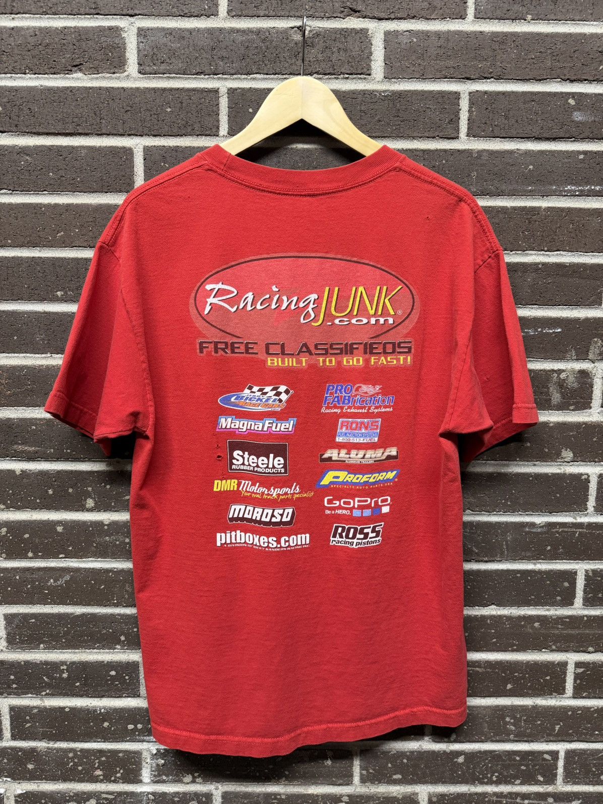 Vintage Thrashed Racing Tee (2011) Size US XL / EU 56 / 4 - 3 Thumbnail
