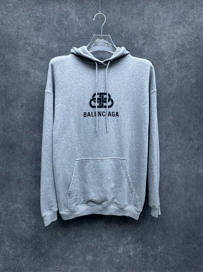 Balenciaga Lock hooded sweater printed logo