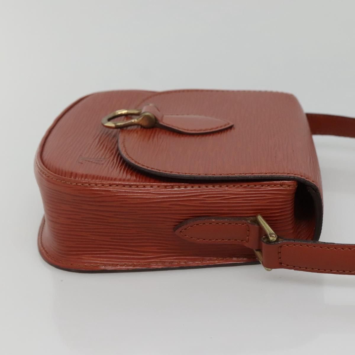 Louis Vuitton LOUIS VUITTON Epi Saint Cloud PM Shoulder Bag Brown M52213 Size ONE SIZE - 5 Thumbnail