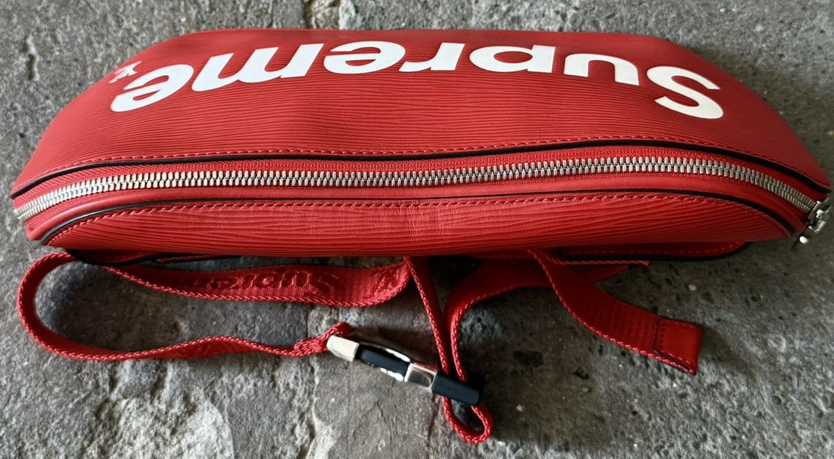 Louis Vuitton × Supreme Louis Vuitton - Supreme - AW17 - Epi Red Bum Bag Size ONE SIZE - 17 Thumbnail