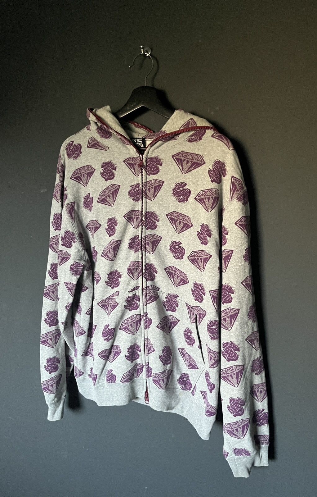Billionaire Boys Club 2006 BBC ‘Diamonds & Dollars’ Full Zip Hoodie Size Medium Size US M / EU 48-50 / 2 - 3 Thumbnail