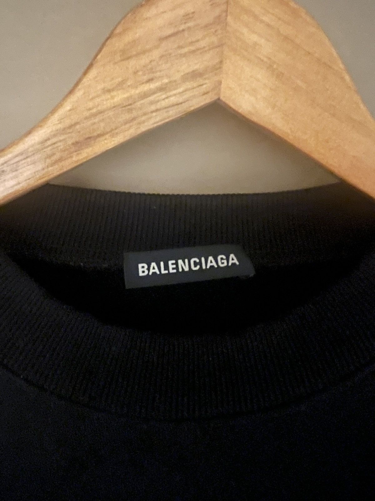 Balenciaga Balenciaga logo Crewneck Size US M / EU 48-50 / 2 - 3 Thumbnail