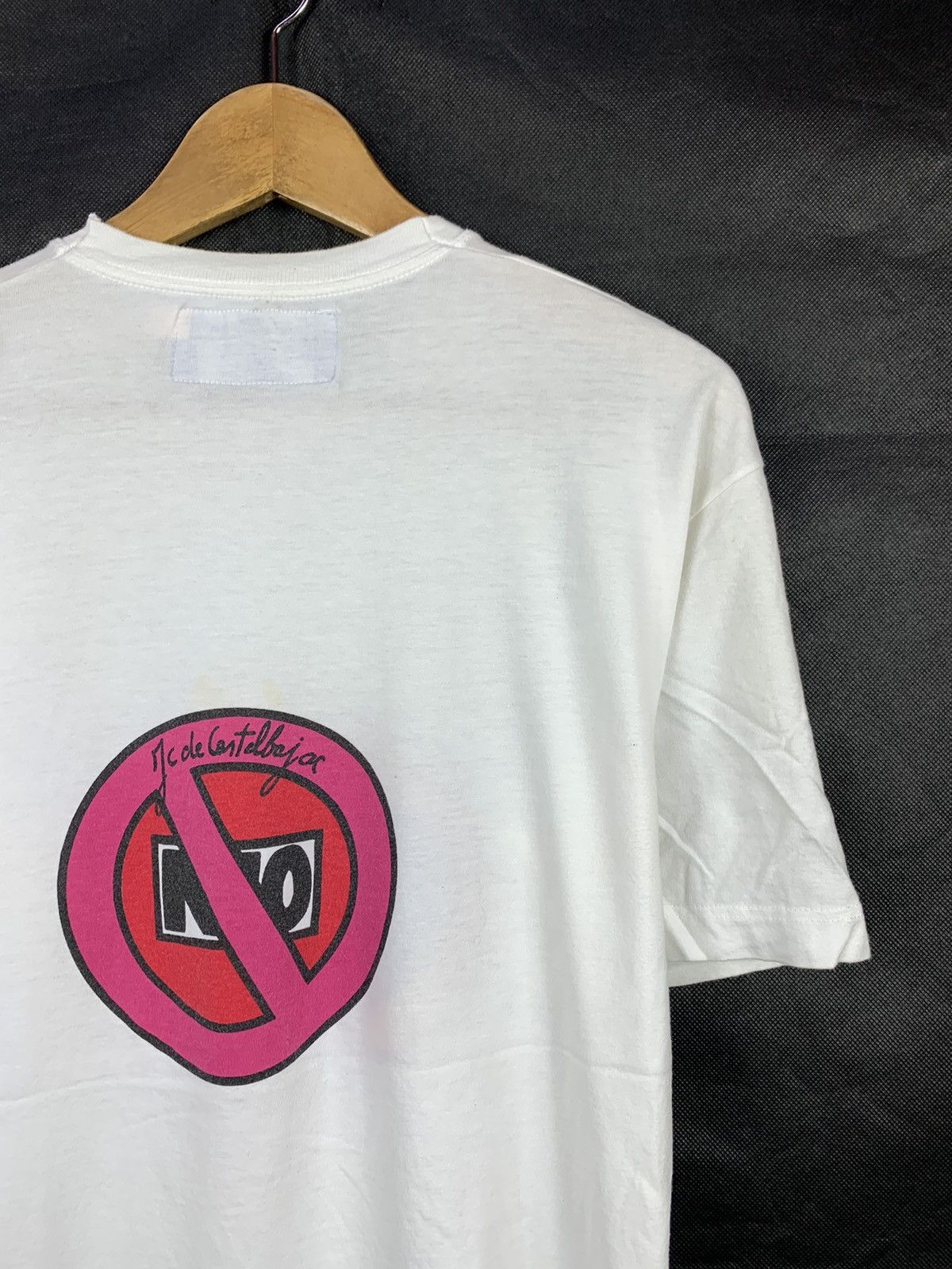 Jean Charles De Castelbajac × Vintage Steals! Vintage JC De Castelbajac Yes/No Pop Art Tee Size US S / EU 44-46 / 1 - 4 Thumbnail