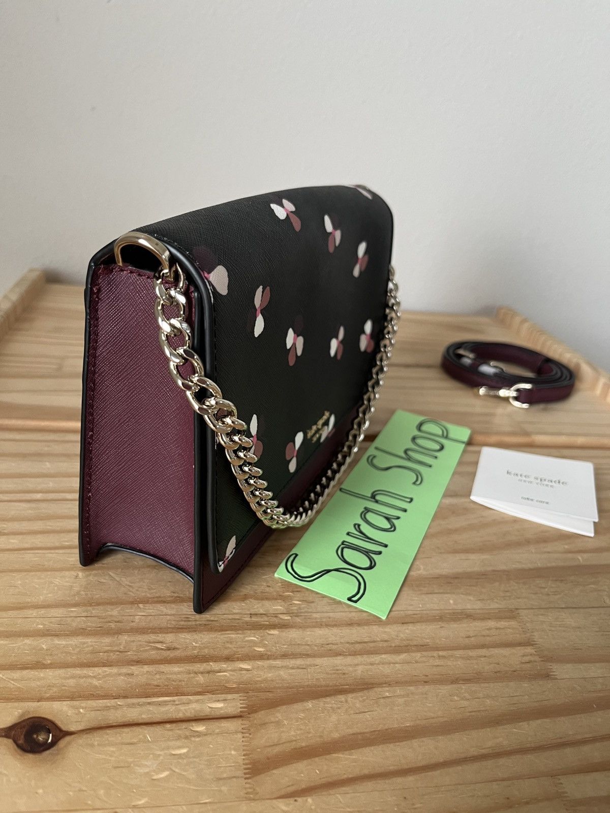 Kate Spade Kate Spade Cameron Dusk Buds Ditsy Convertible Crossbody Size ONE SIZE - 5 Thumbnail