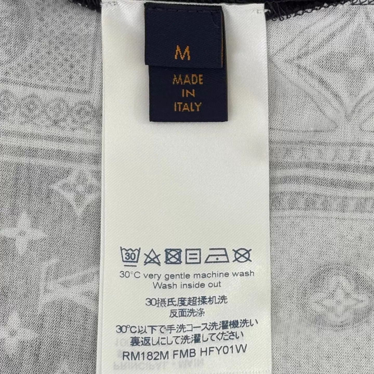 Louis Vuitton LV New Navy Poker Monogram Short Sleeve T-Shirt M Size US M / EU 48-50 / 2 - 4 Thumbnail