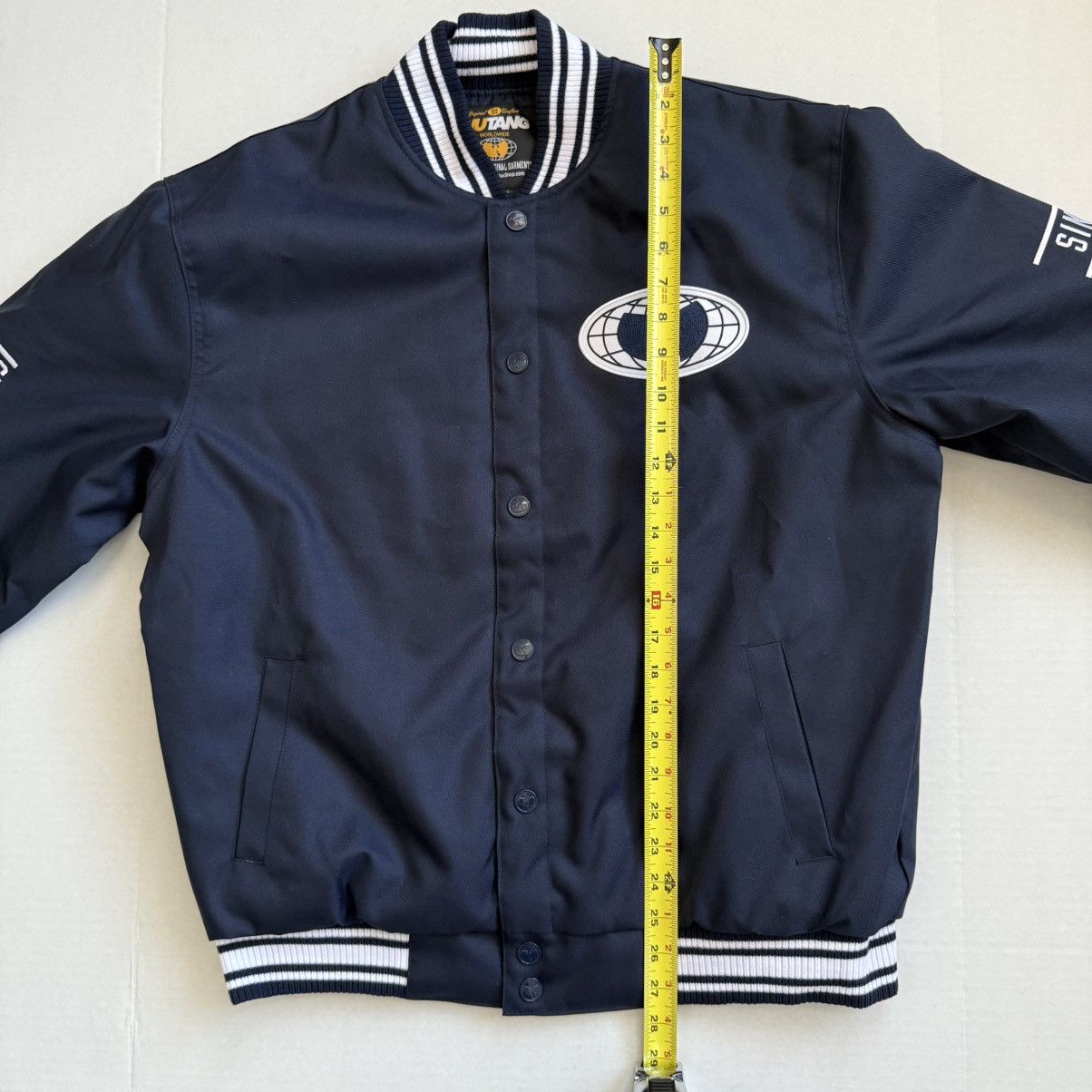 Wu-Tang Clan 🔴Wu-Tang Jacket Size Large All City Bomber Navy Blue Wu-Wear Size US L / EU 52-54 / 3 - 8 Thumbnail