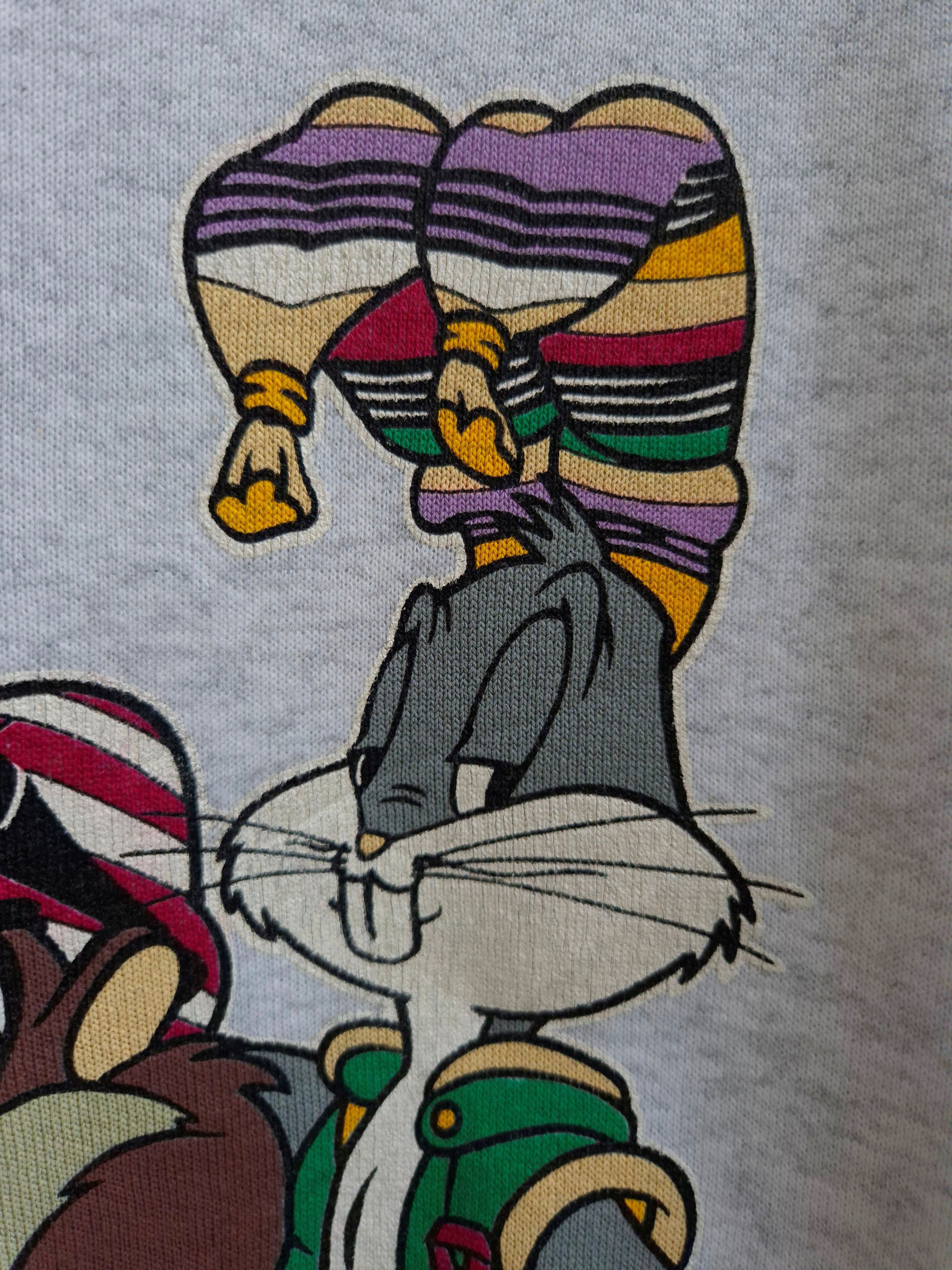Vintage × Warner Bros Vintage 1993 Warner Bros' Looney Tunes Sweatshirt Size US M / EU 48-50 / 2 - 5 Thumbnail