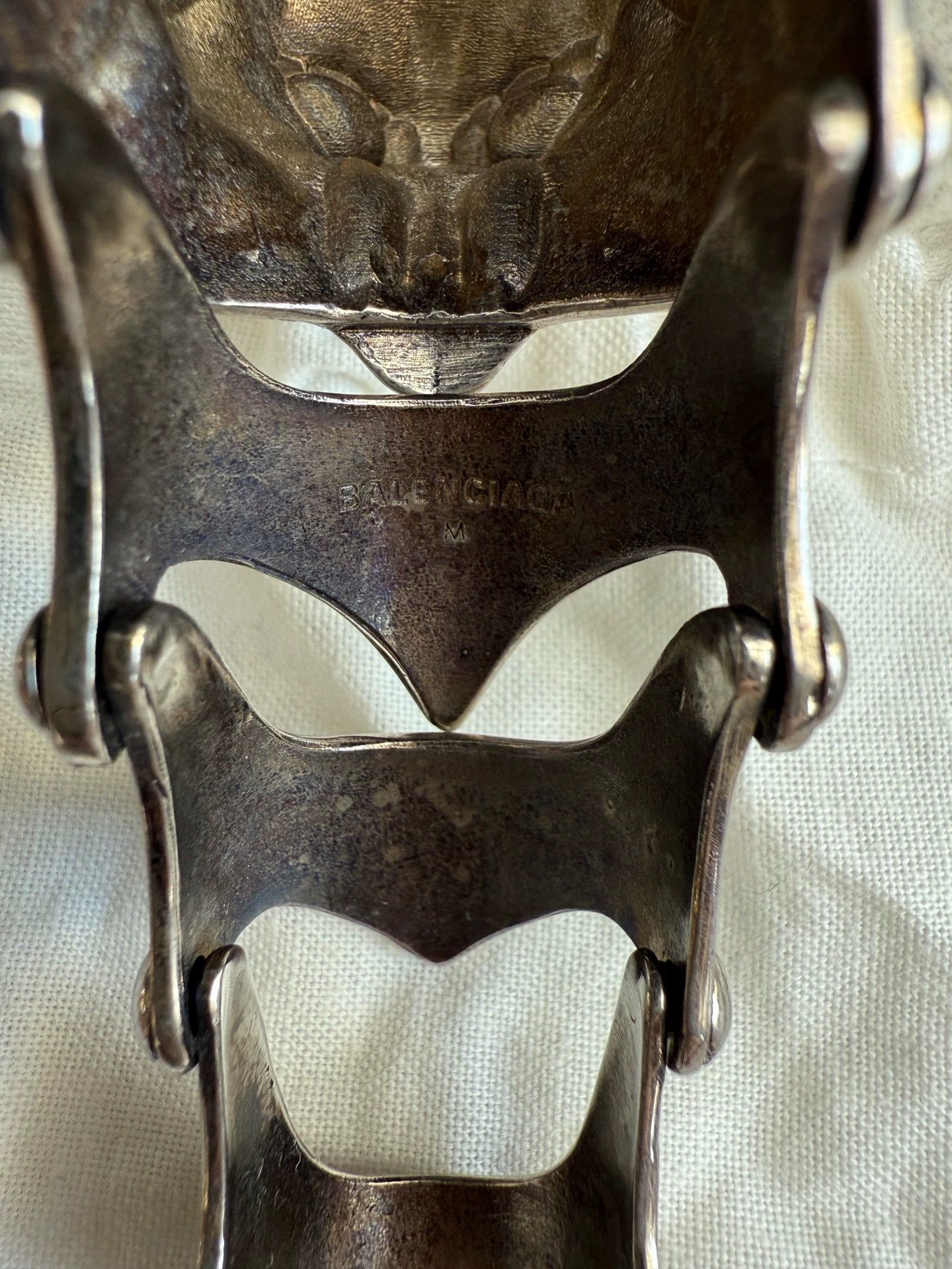 Balenciaga Balenciaga Tiger Head Armour Ring M Size ONE SIZE - 5 Thumbnail