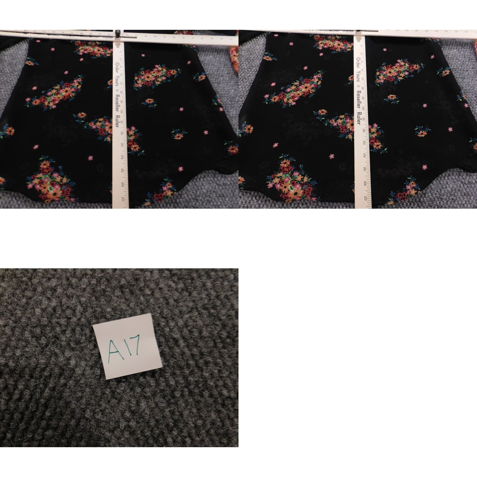 Vintage Cabi Blouse Women Small Black Floral Sheer Designer Top Stretch Crew Neck Long Sleeve Casual Shirt Size S / US 4 / IT 40 - 9 Thumbnail