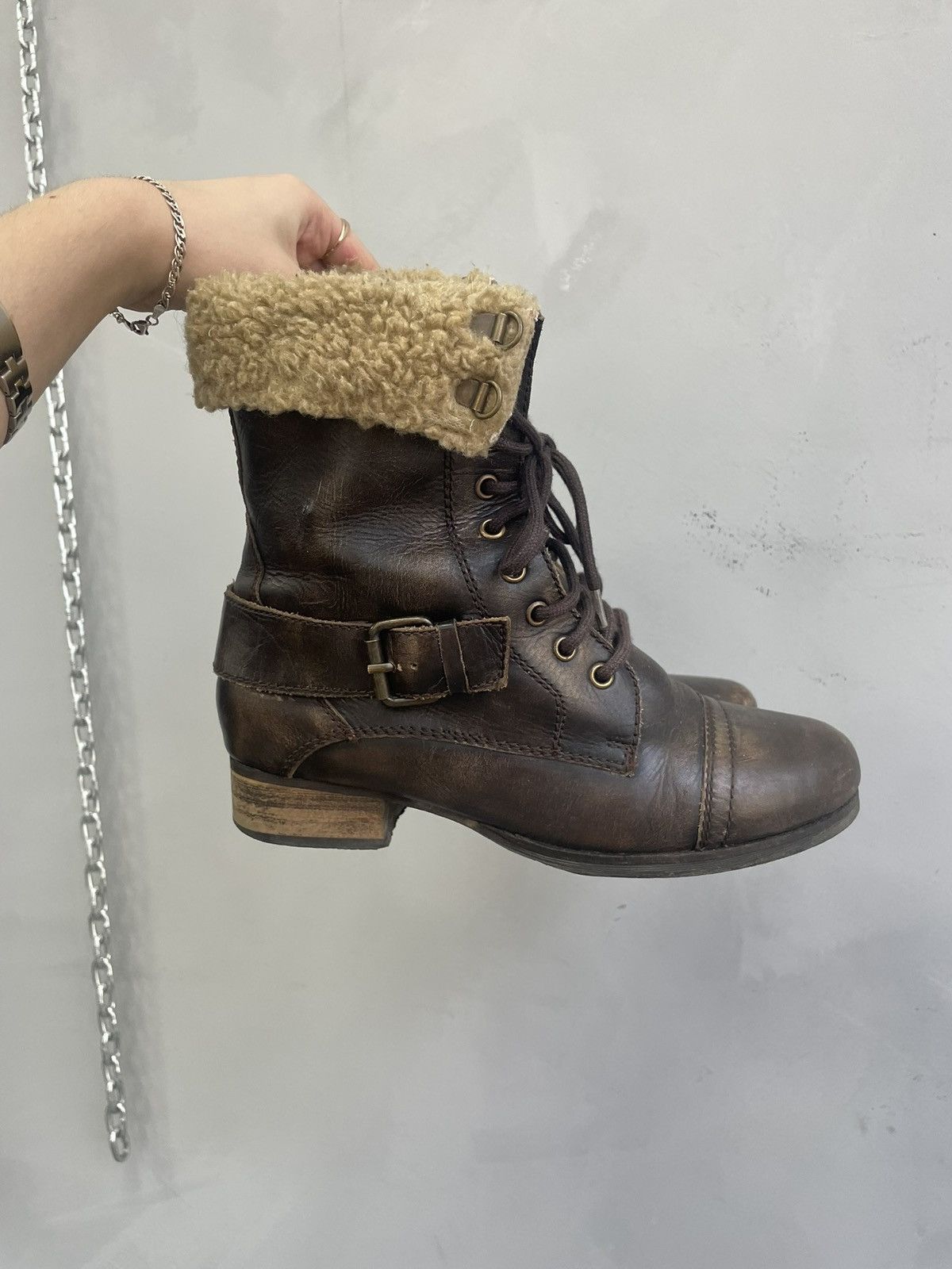 If Six Was Nine Winter guidi style leather avant garde boots y2k archive Size US 7.5 / EU 40-41 - 1 Thumbnail