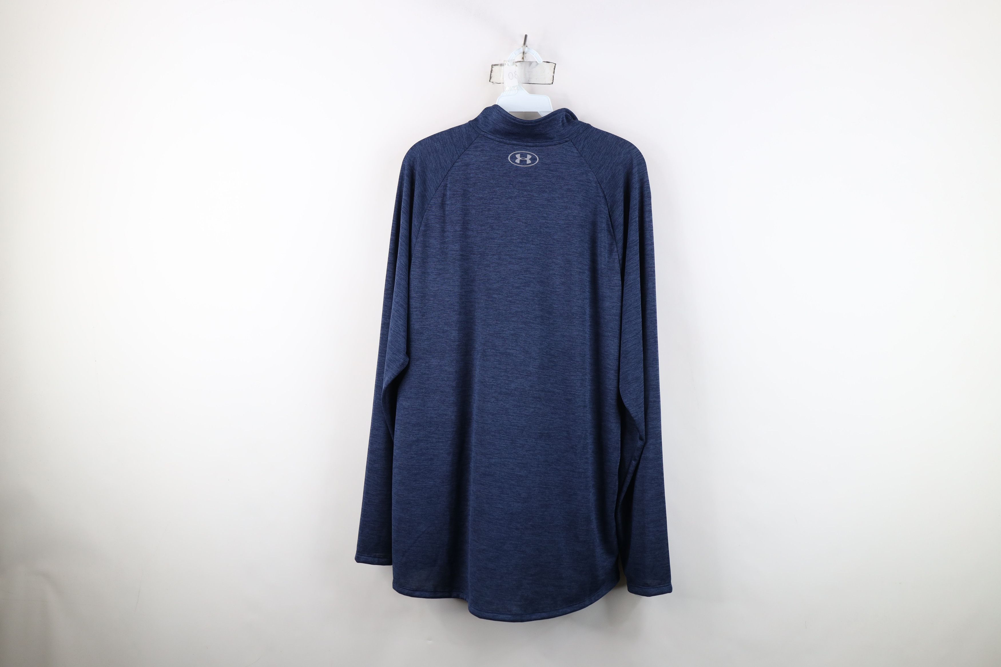 Under Armour New Under Armour HeatGear Half Zip Pullover Jacket Top Blue Size US XL / EU 56 / 4 - 12 Thumbnail