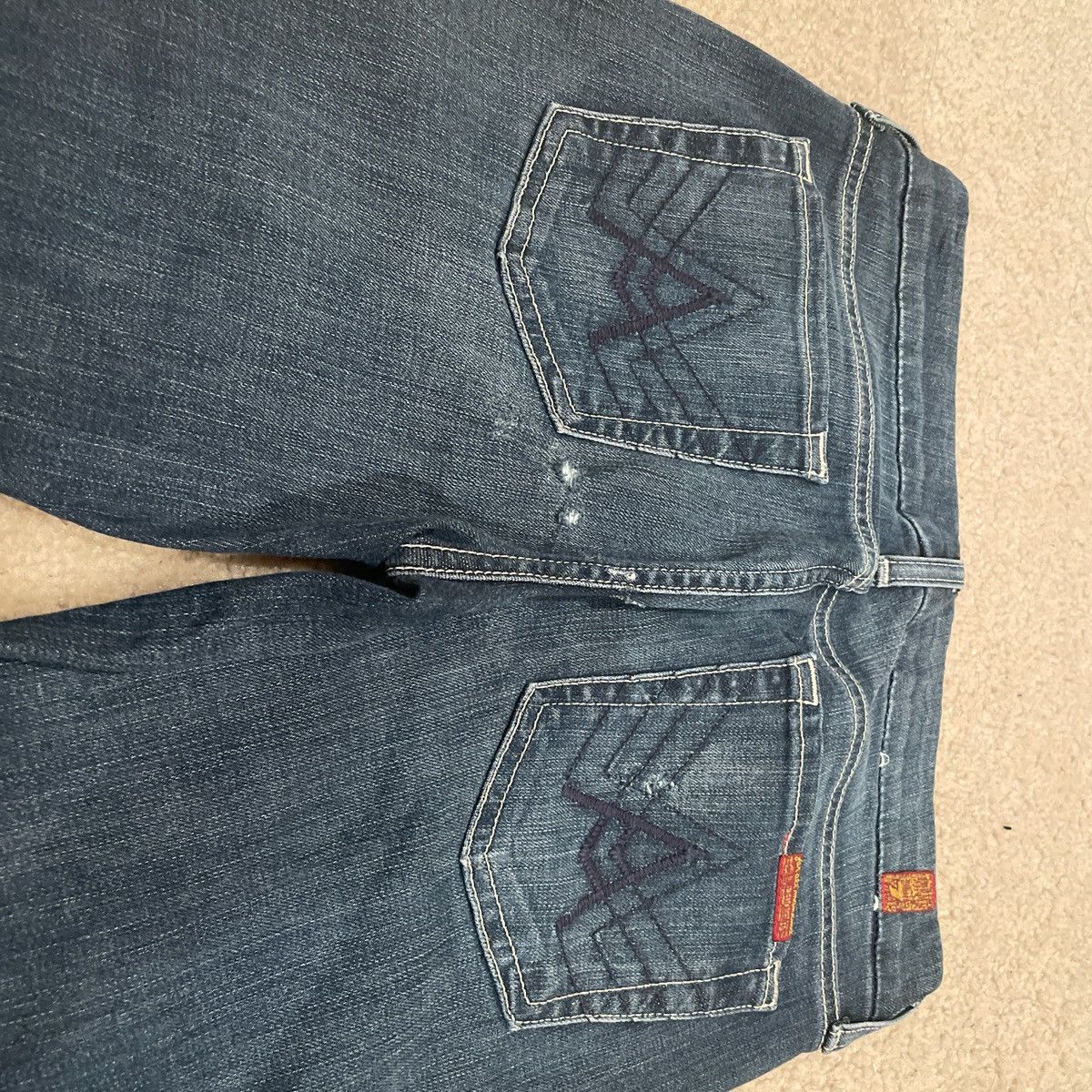 7 For All Mankind Luxe Vintage Bootcut Jeans Size 26" / US 2 / IT 38 - 3 Thumbnail