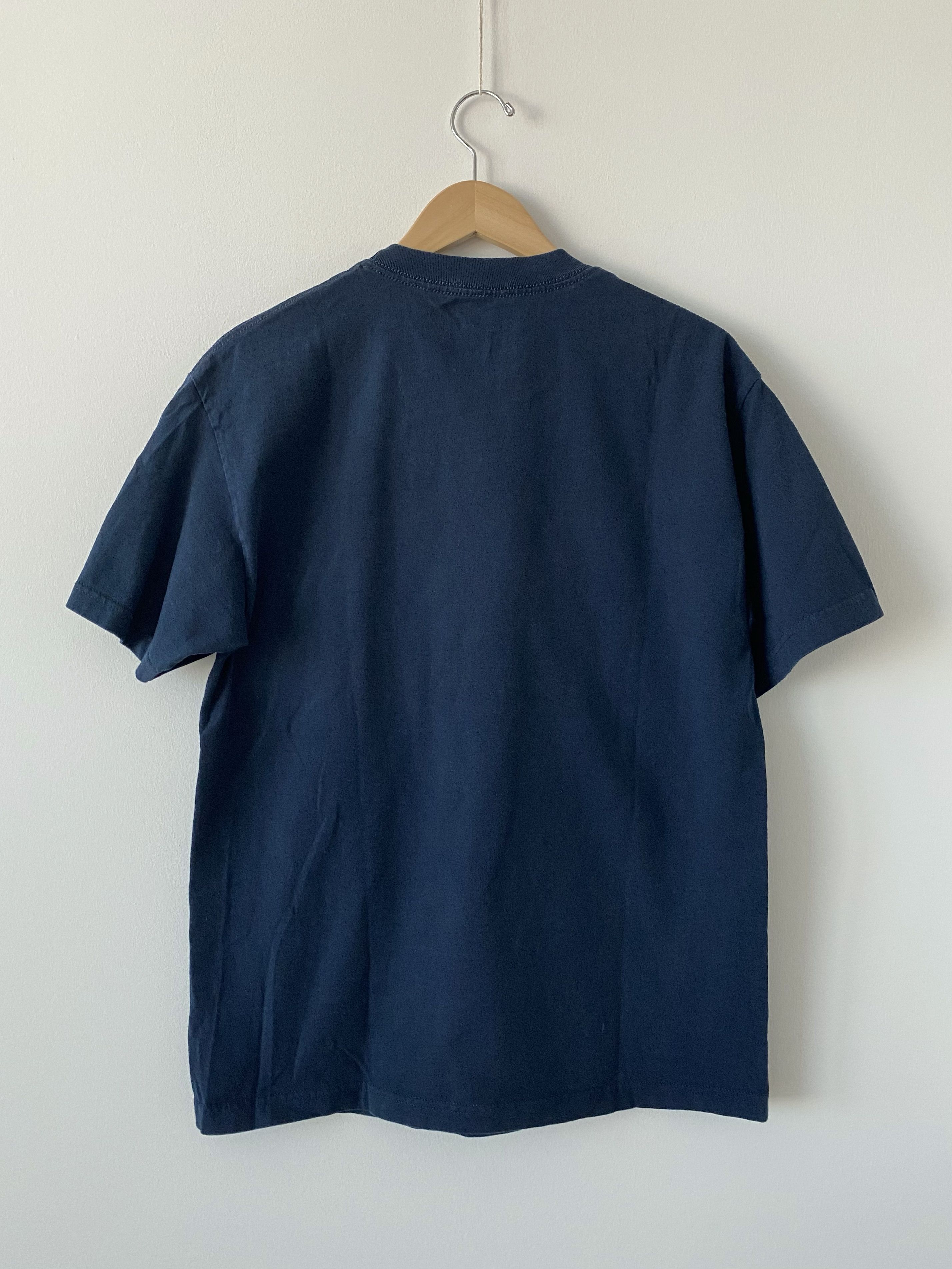 Nike Dark Navy Blue Logo T-Shirt Size US L / EU 52-54 / 3 - 4 Thumbnail