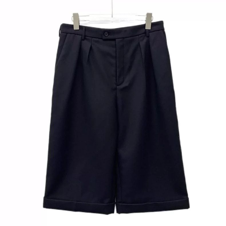 Saint Laurent Paris Saint Laurent Paris size M Black wool casual cropped trous Size US 27 - 1 Thumbnail