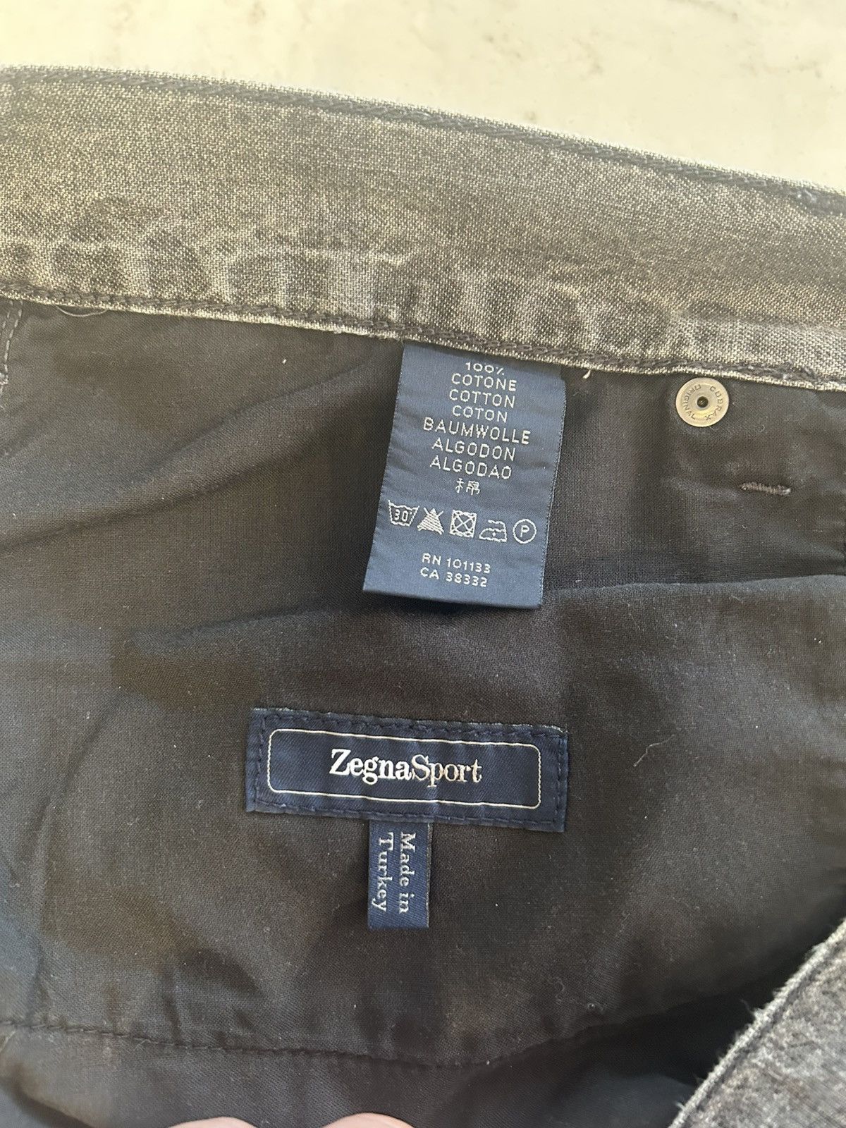 Z Zegna Zegna grey denim Size US 34 / EU 50 - 4 Thumbnail