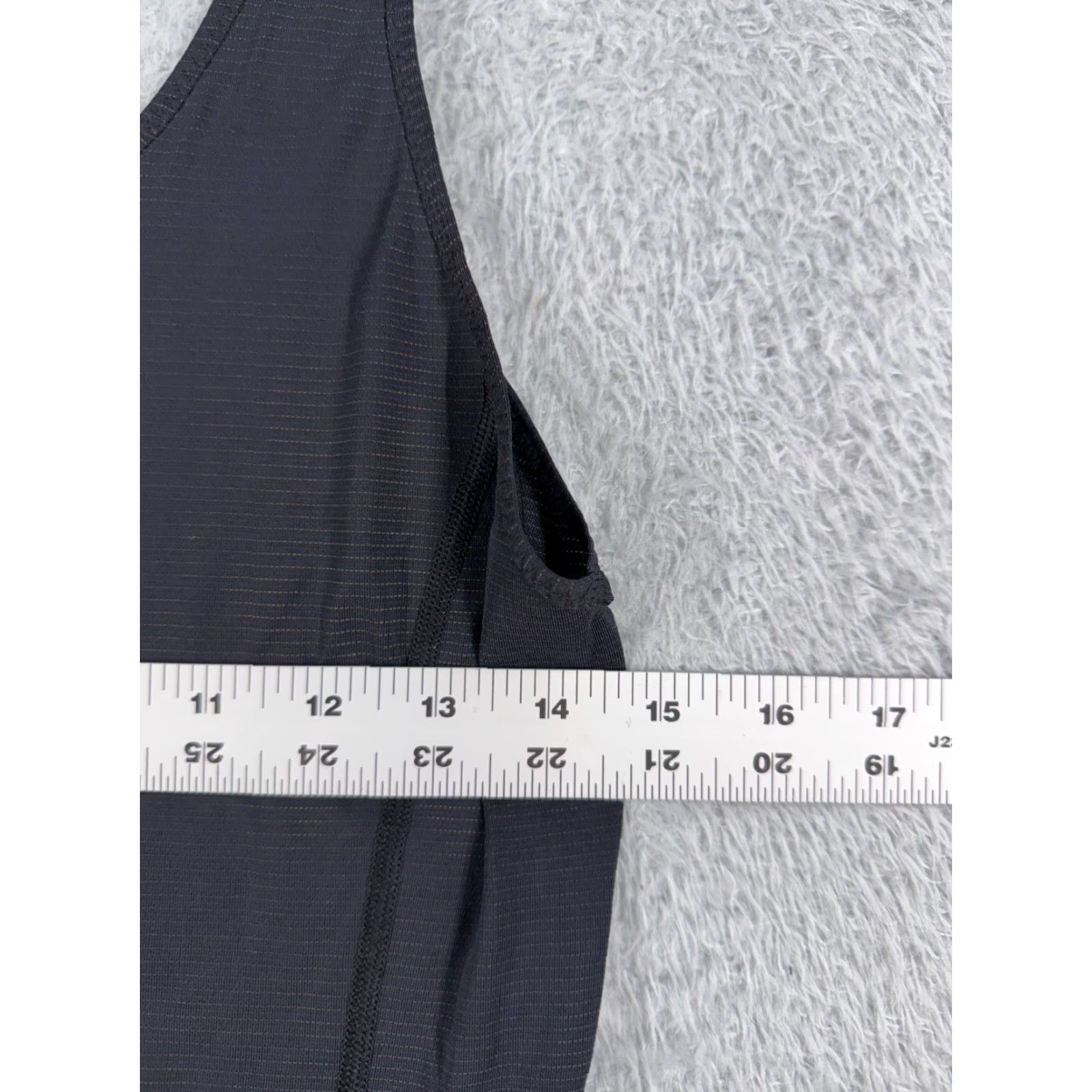 Lululemon Lululemon Shirt Women 6 Black Run Mod Moves Singlet Silverescent Fabric W1C51S Tank Size M / US 6-8 / IT 42-44 - 7 Thumbnail