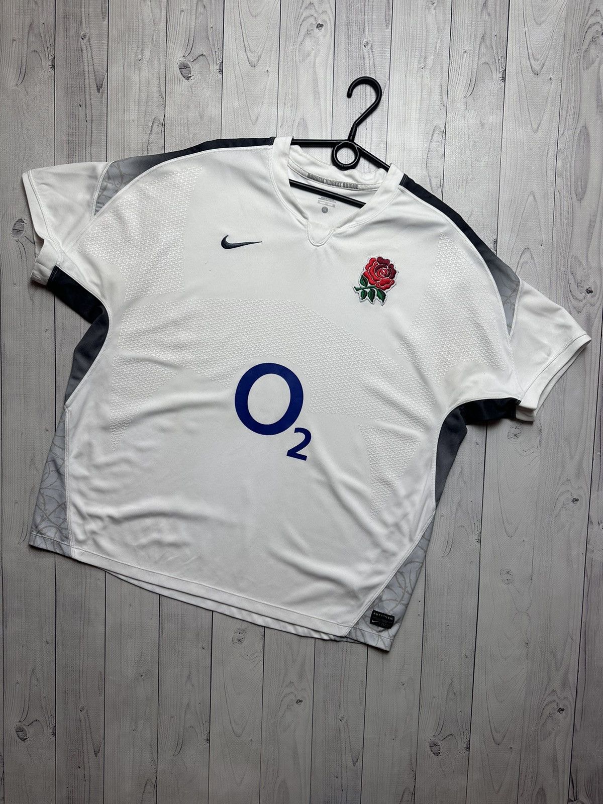 Nike × Vintage Vintage Nike England rugby shirt jersey size XL logo Size US XL / EU 56 / 4 - 1 Thumbnail