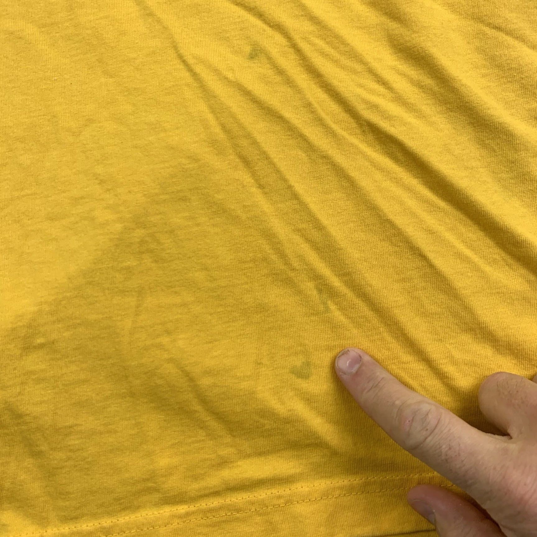 Vintage VINTAGE Paco Sport Jeans T-Shirt Men XL Yellow Grunge 90s Y2K Skater Streetwear Size US XL / EU 56 / 4 - 2 Thumbnail