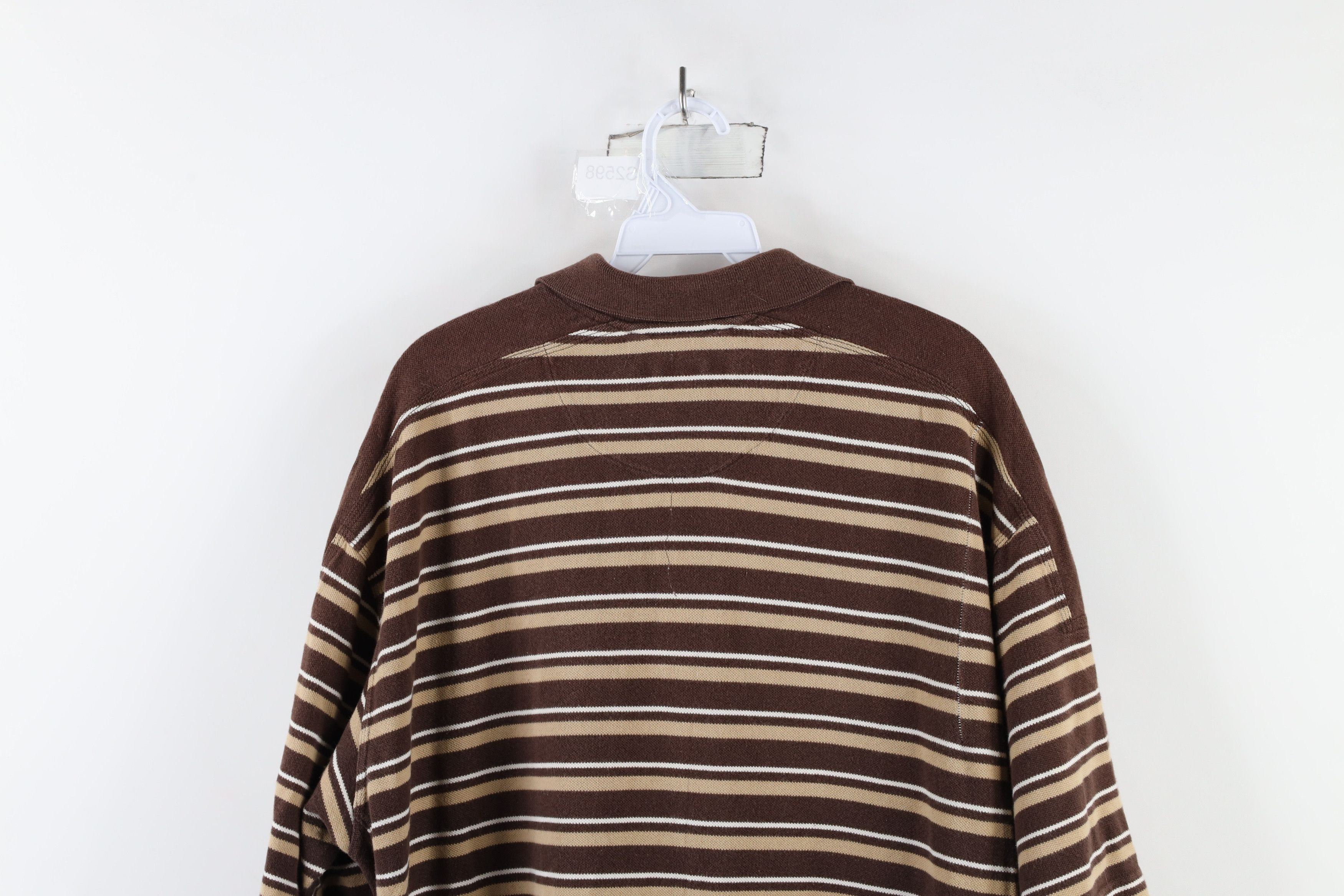 Marithe + Francois Girbaud × Vintage Vintage 90s Marithe Francois Girbaud Striped Polo Shirt Size US XL / EU 56 / 4 - 13 Thumbnail