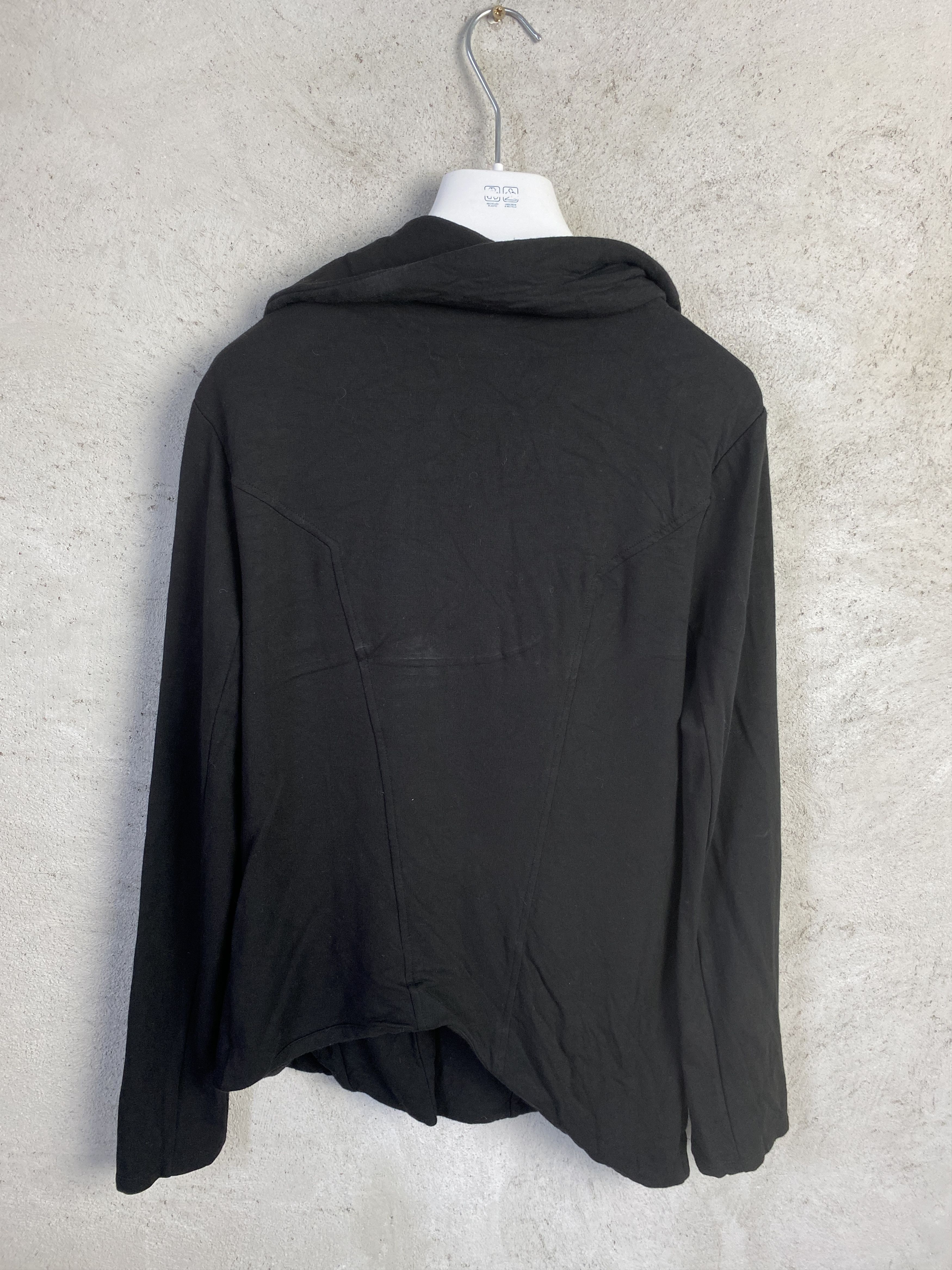 Helmut Lang Helmut Lang asymmetric zip-up sweatshirt moto jacket Size M / US 6-8 / IT 42-44 - 7 Thumbnail
