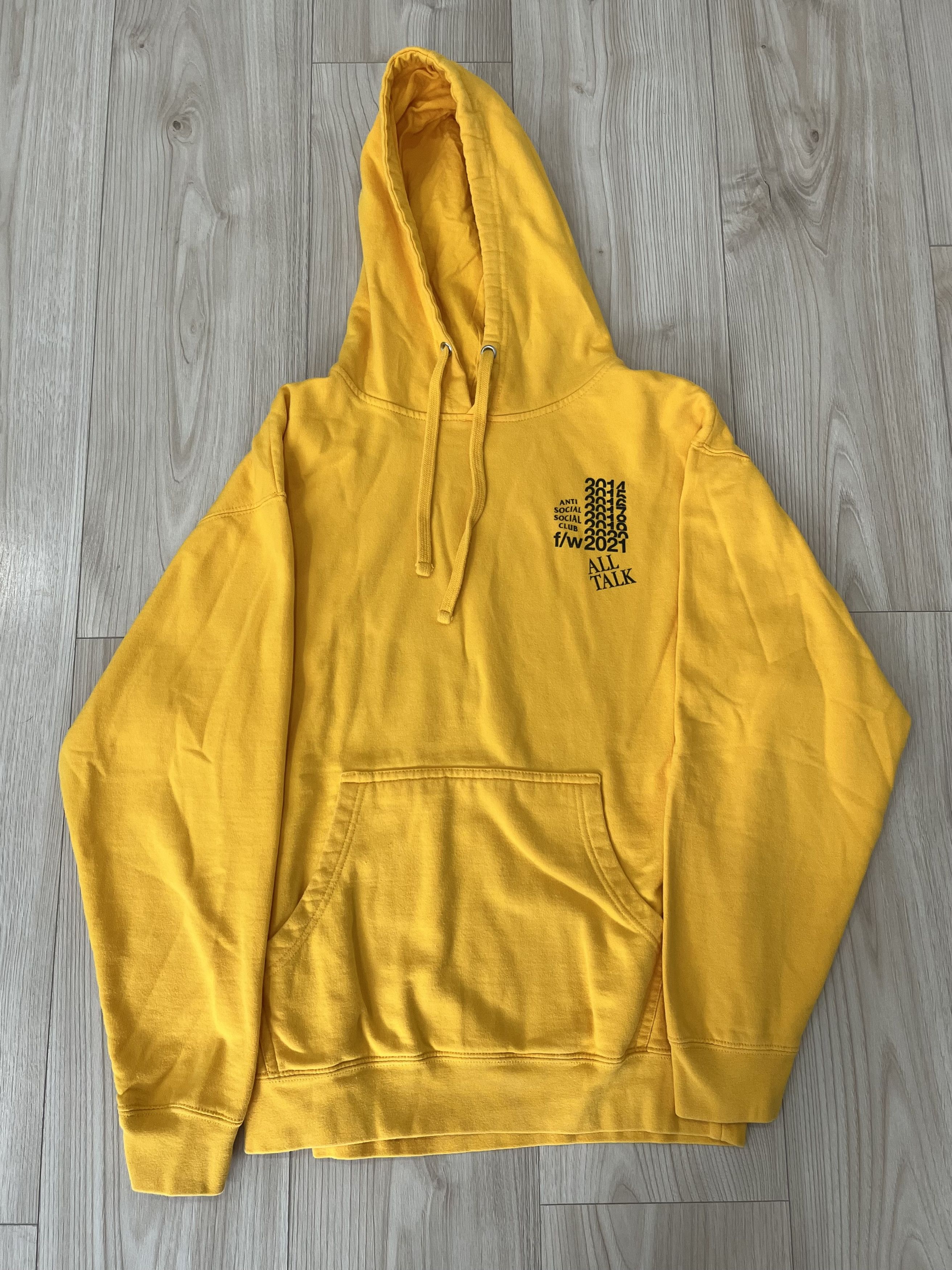 Anti Social Social Club ASSC Anti Social Social Club All Talk on a Blog Hoodie Size US M / EU 48-50 / 2 - 2 Thumbnail