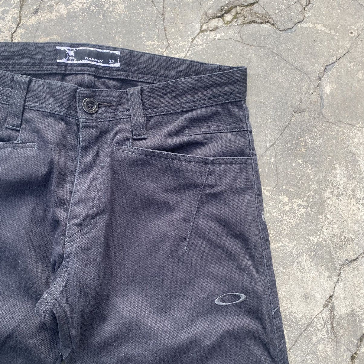 Oakley Vintage OAKLEY Faded Black Curve Pant Size US 32 / EU 48 - 6 Thumbnail