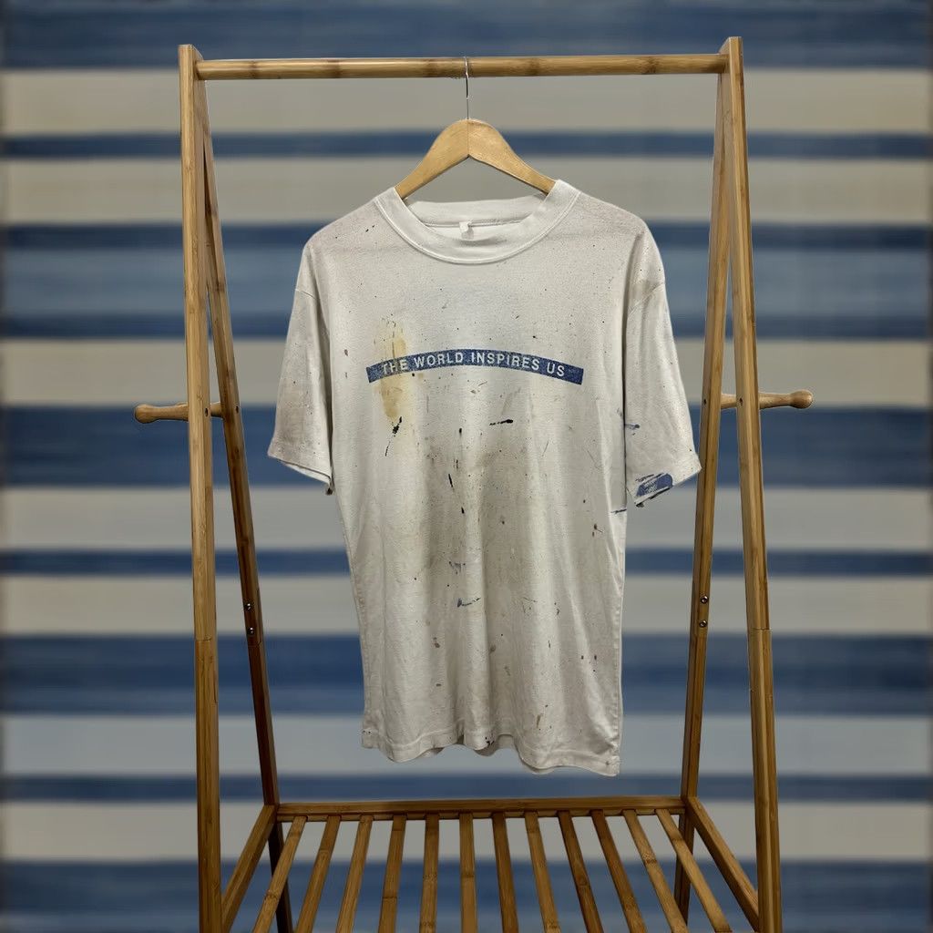 Samsung VTG 90s Samsung 1996 Expo Sillicon Valley Tech Thin Worn T-Shirt XL White Mens T-Shirt Samsung Tech Expo 90s Size US XL / EU 56 / 4 - 1 Thumbnail