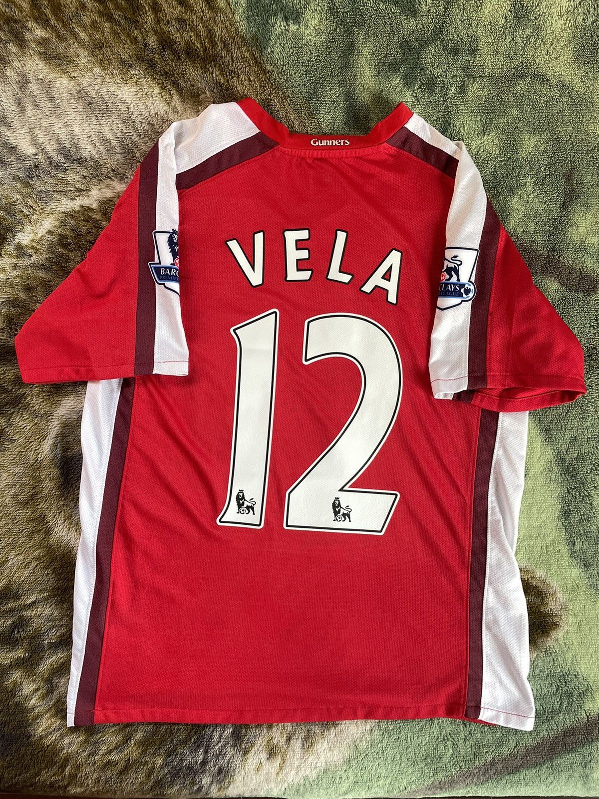 image of Nike Arsenal Fc Soccer Jersey Carlos Vela Mexico Lafc in Red, Men's (Size Small)