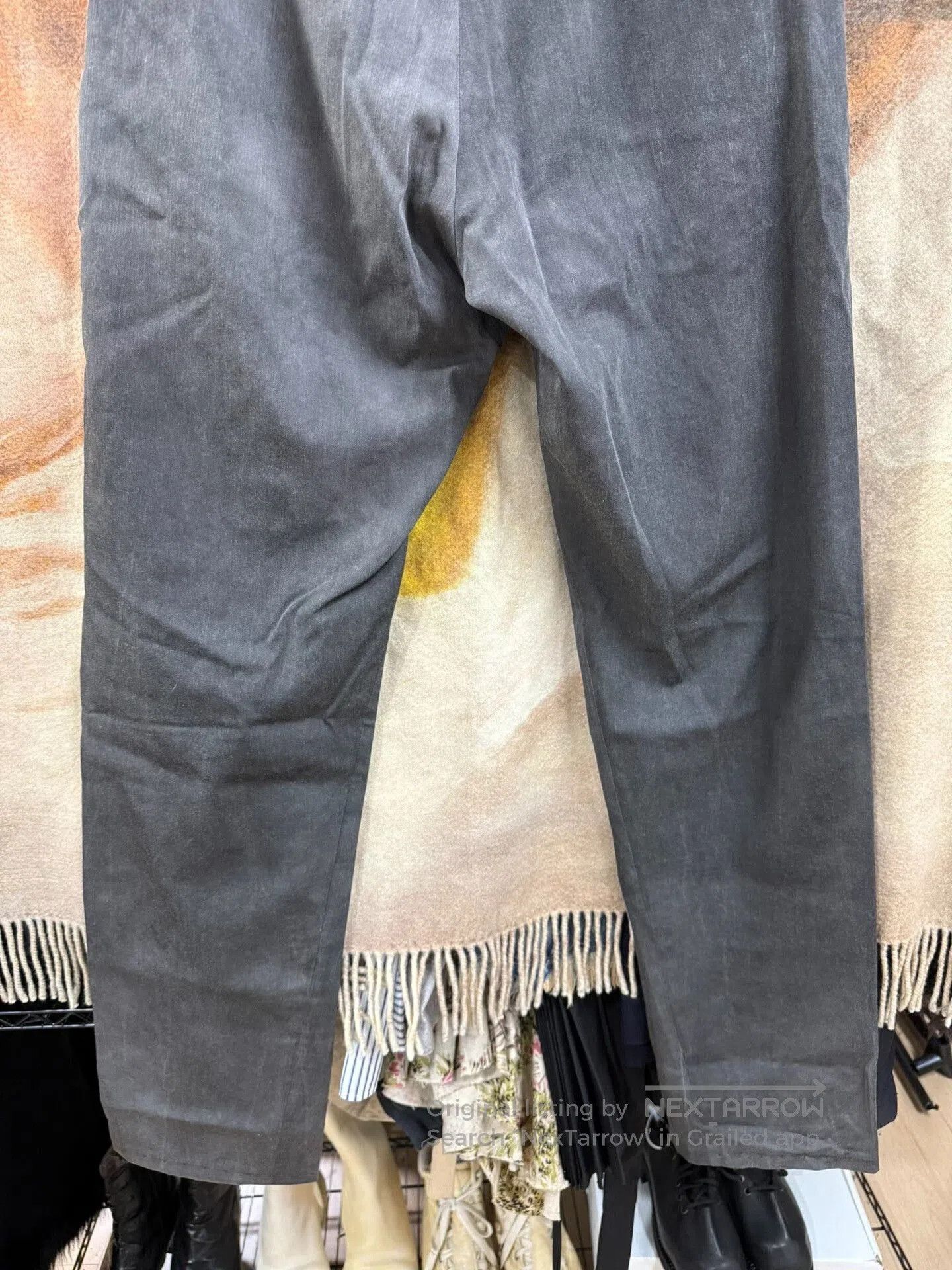 Comme des Garcons Homme Plus Washed Cross Straight Leg Pants. Size US 34 / EU 50 - 9 Thumbnail