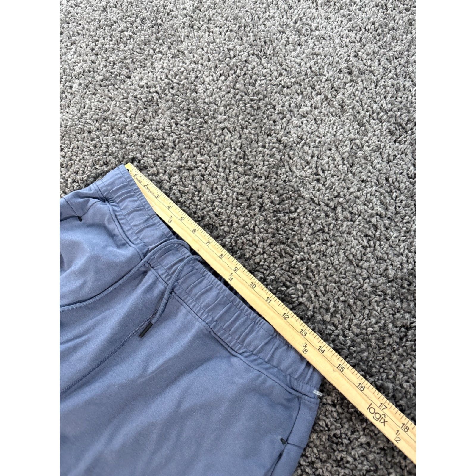 Nike Nike Shorts Mens M Blue Tech Fleece 8" Gym Activewear Sports Logo Pockets Drawstring Sportswear Size US 31 - 5 Thumbnail