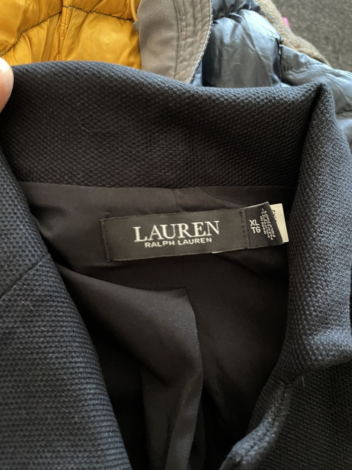 Polo Ralph Lauren × Ralph Lauren Black Label × Vintage Polo Ralph Lauren BLACK LABEL BLAZER JACKET MERCER RRL PRL Size 52S - 4 Thumbnail