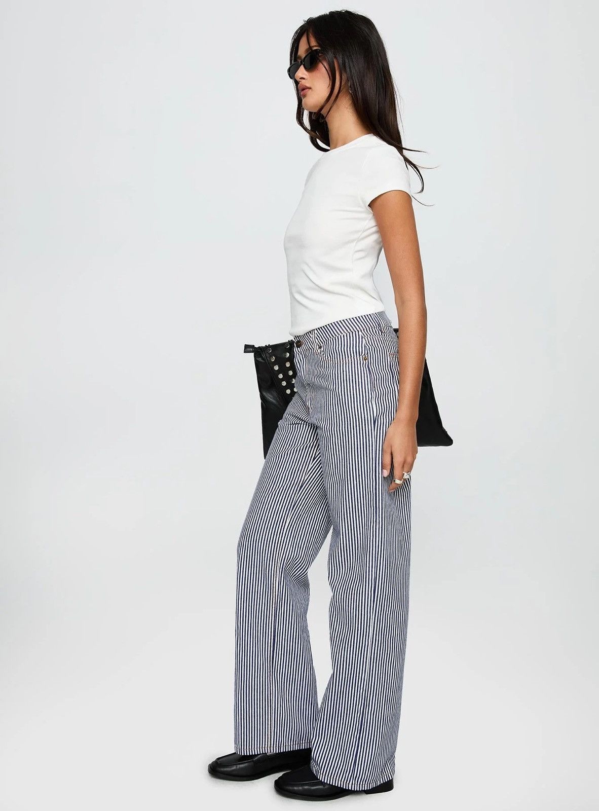 Lioness Lioness Stripped Jeans Size 27" / US 4 / IT 40 - 3 Thumbnail