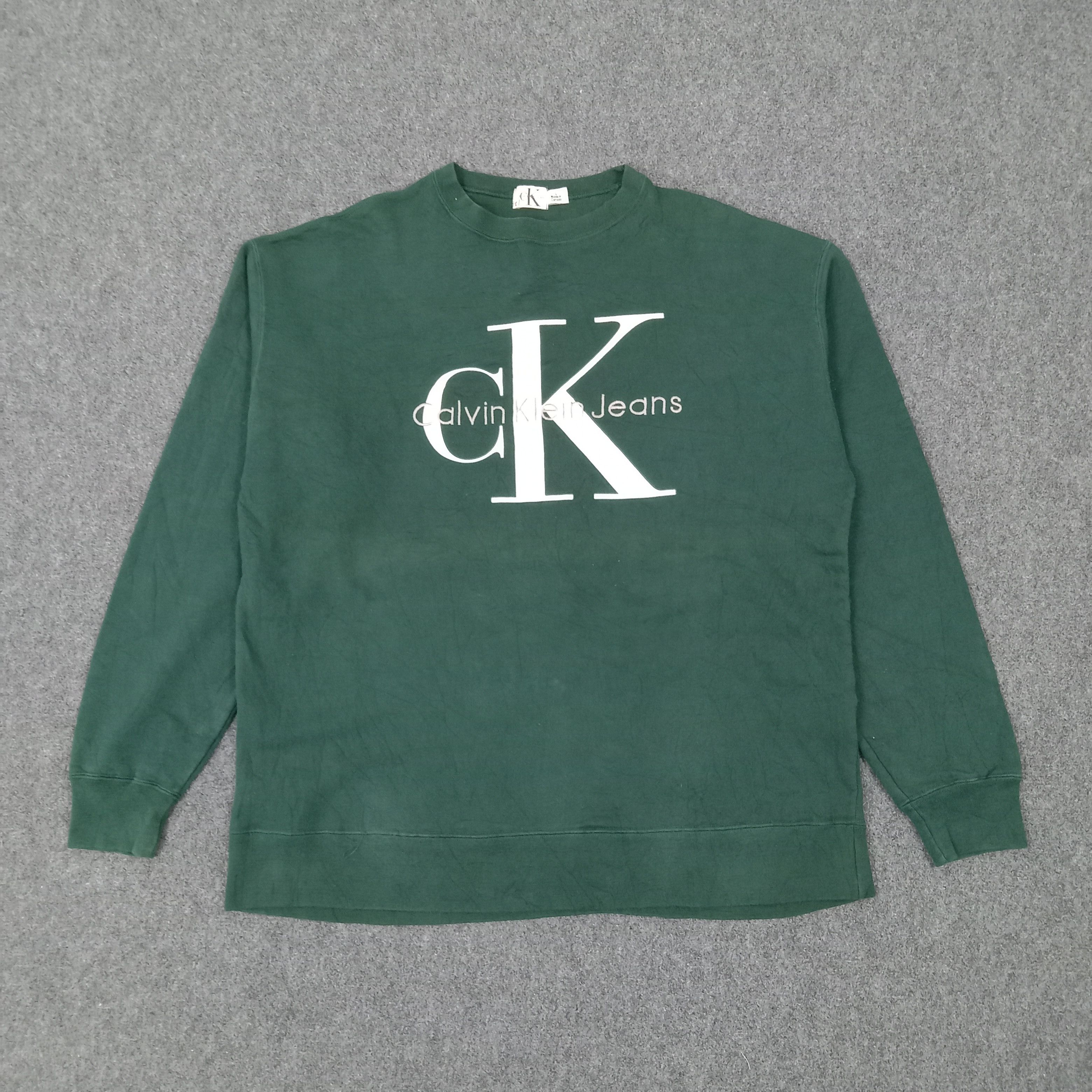 Calvin Klein Calvin Klein Made In Canada Sweatshirt C263N4 Size US XL / EU 56 / 4 - 1 Thumbnail
