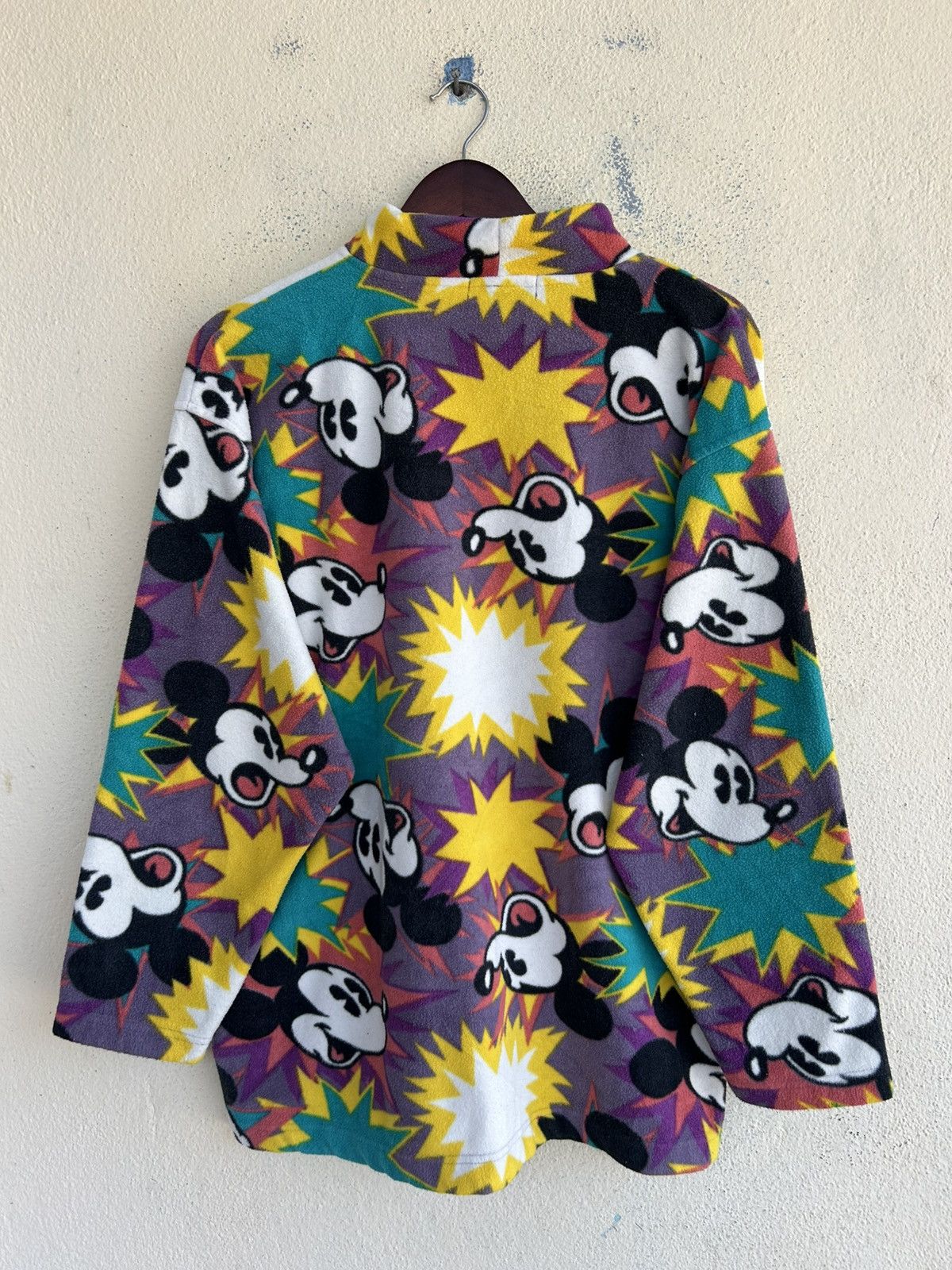 Cartoon Network Tokyo Disneyland Mickey Mouse Full Print Fleece Size US M / EU 48-50 / 2 - 2 Thumbnail
