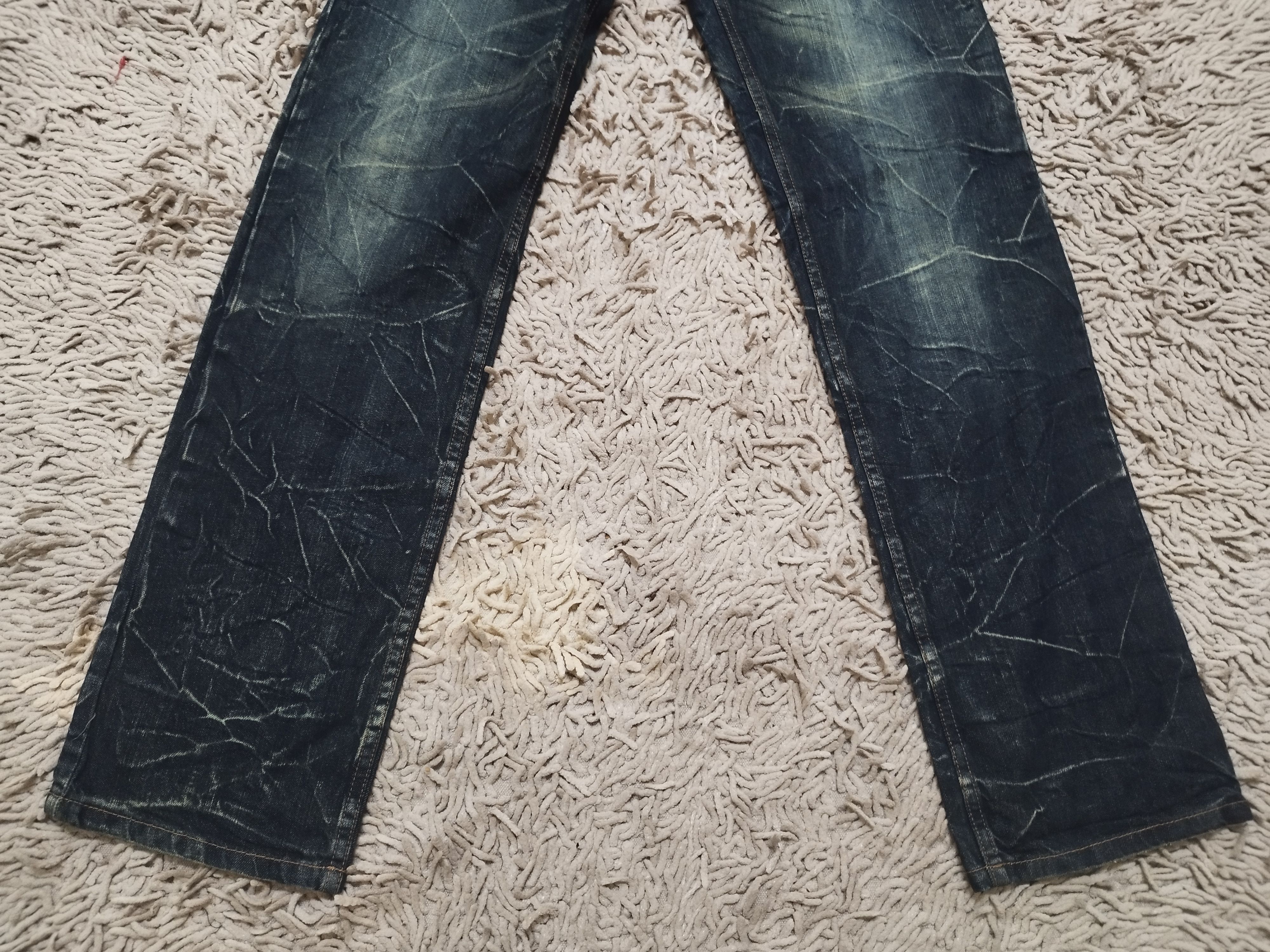 GOSTAR DE FUGA × Hysteric Glamour Nylaus Japan Double Waist Jeans Size US 32 / EU 48 - 5 Thumbnail