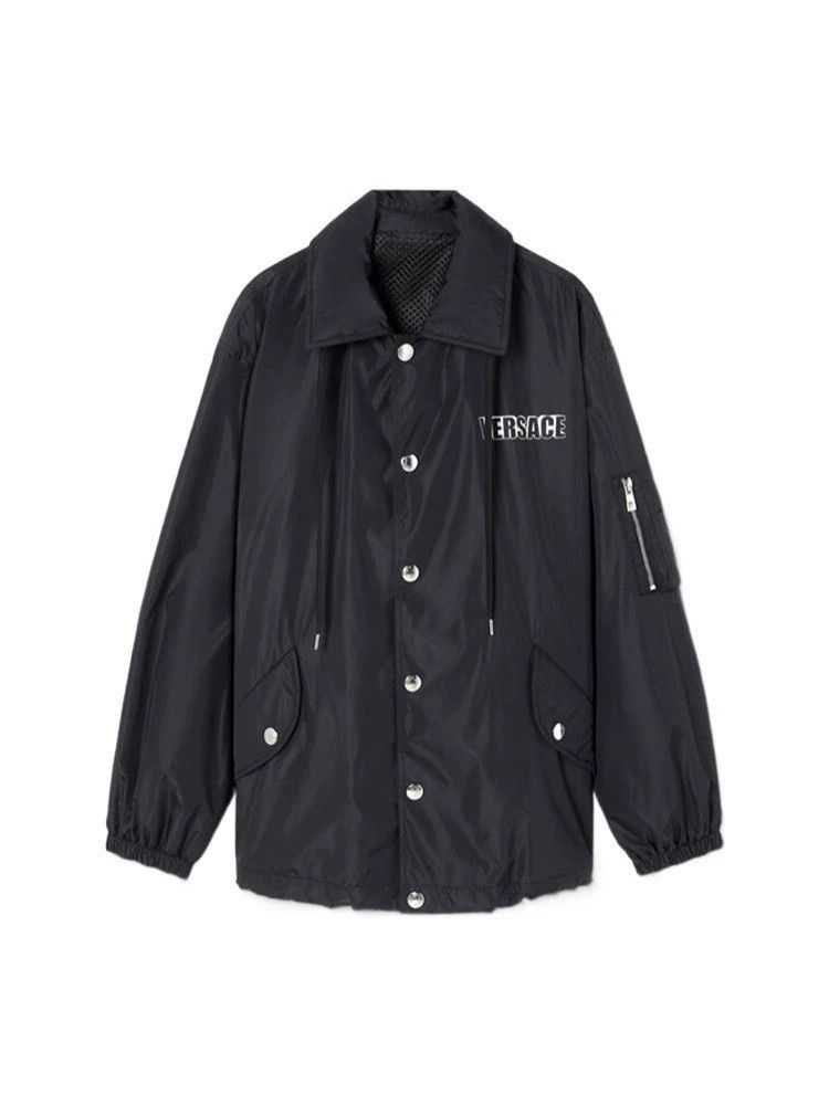 Versace Versace Nylon shirt-style long-sleeved jacket Size US M / EU 48-50 / 2 - 1 Thumbnail