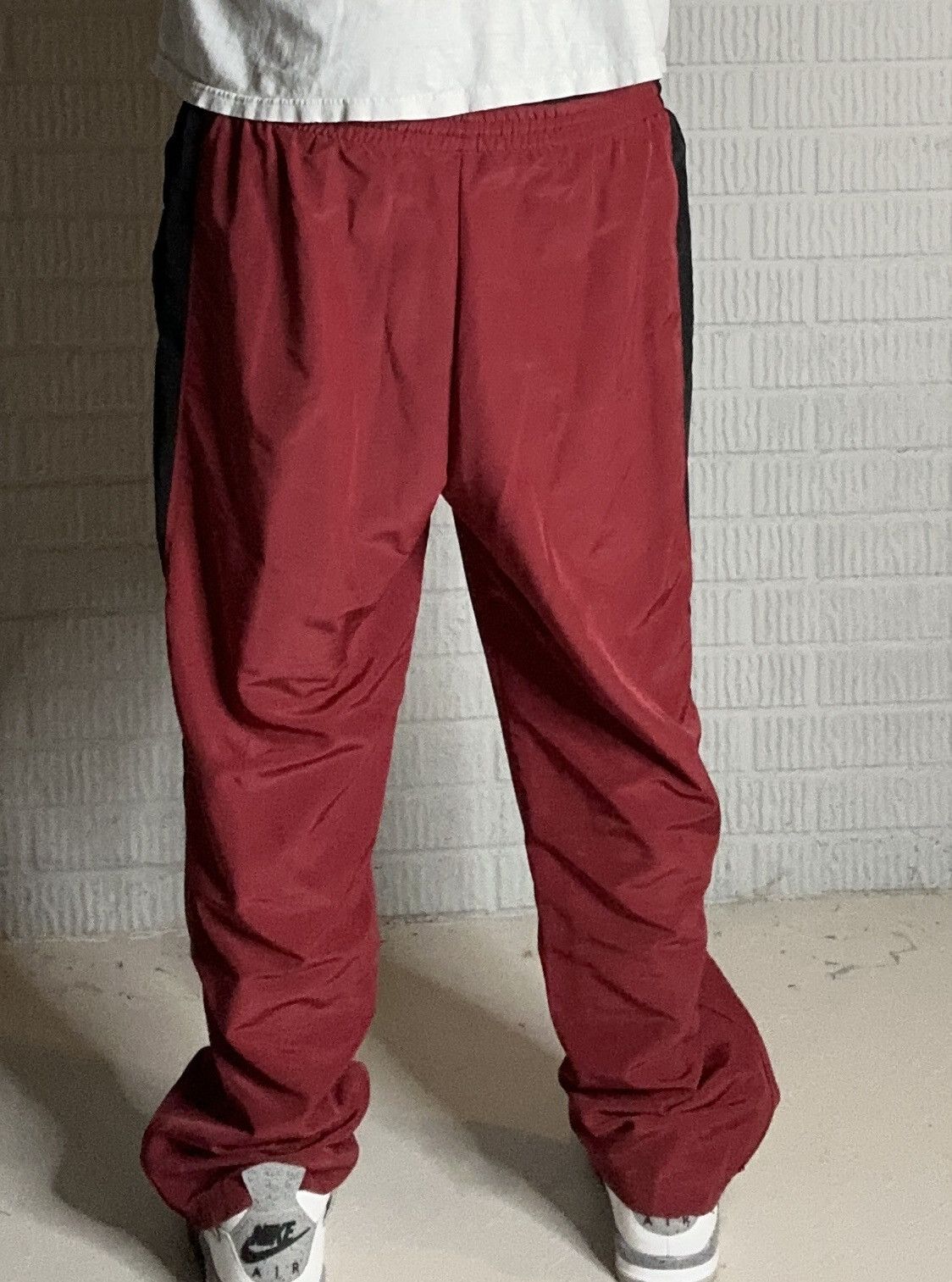 Reebok Y2K 2000s Reebok Baggy Track Pants Size US 34 / EU 50 - 3 Thumbnail