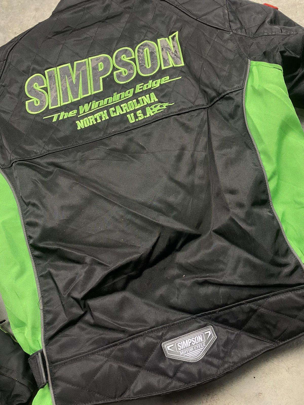 Other Rare Simpson Biker Racing Jacket Size US M / EU 48-50 / 2 - 8 Thumbnail