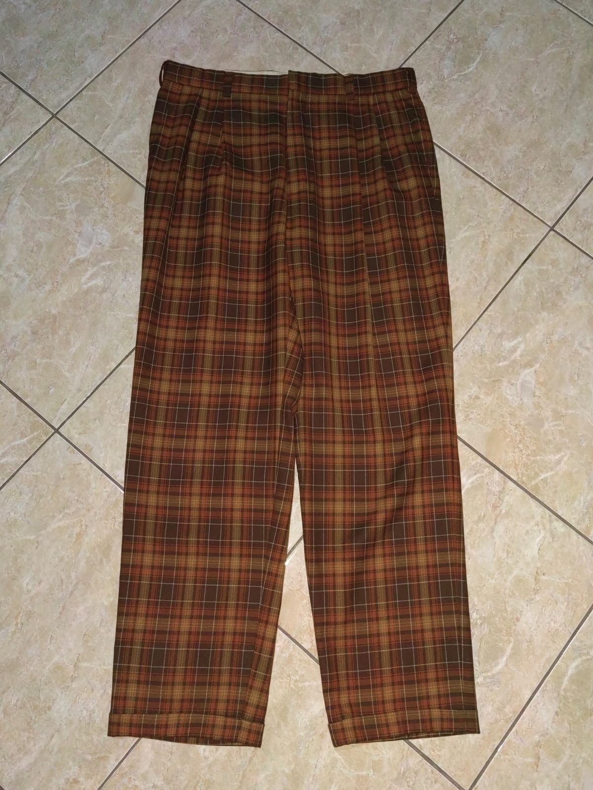 Vintage Arnold palmer wool tartan golf pants Size US 36 / EU 52 - 2 Thumbnail