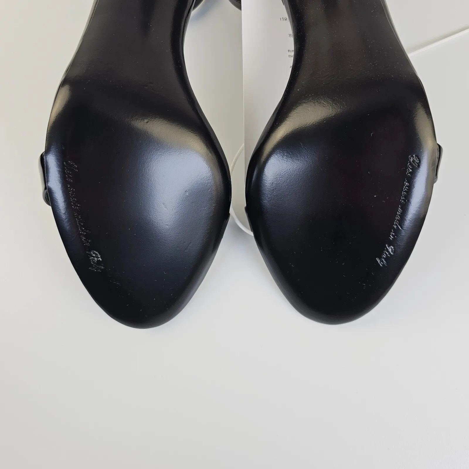 Dolce&Gabbana Keira 60mm Black Leather Sandals New