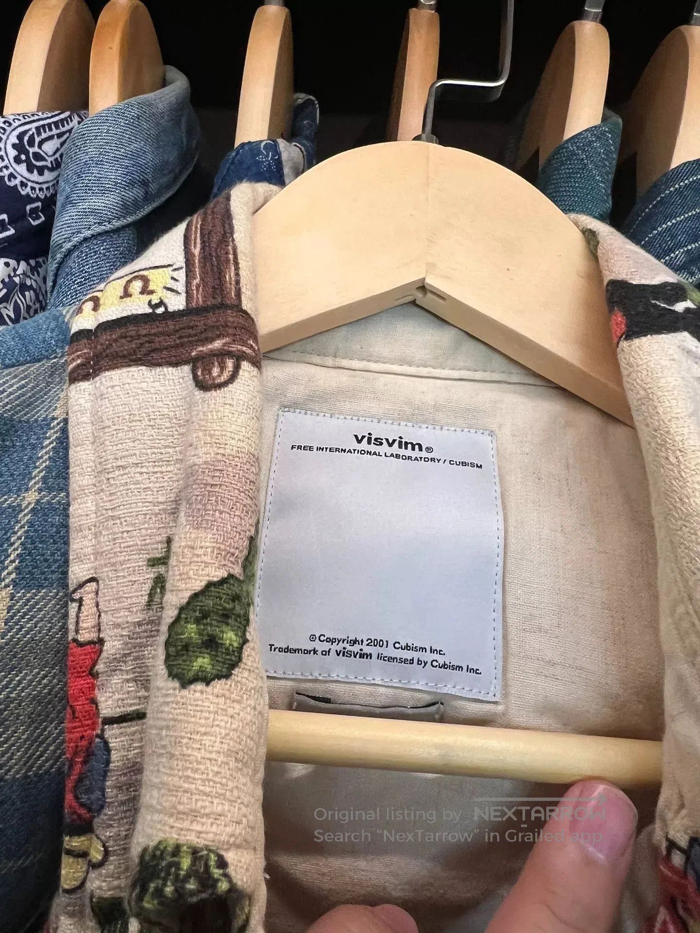 Visvim visvim velvet jacket with unique western print. Size US M / EU 48-50 / 2 - 4 Thumbnail