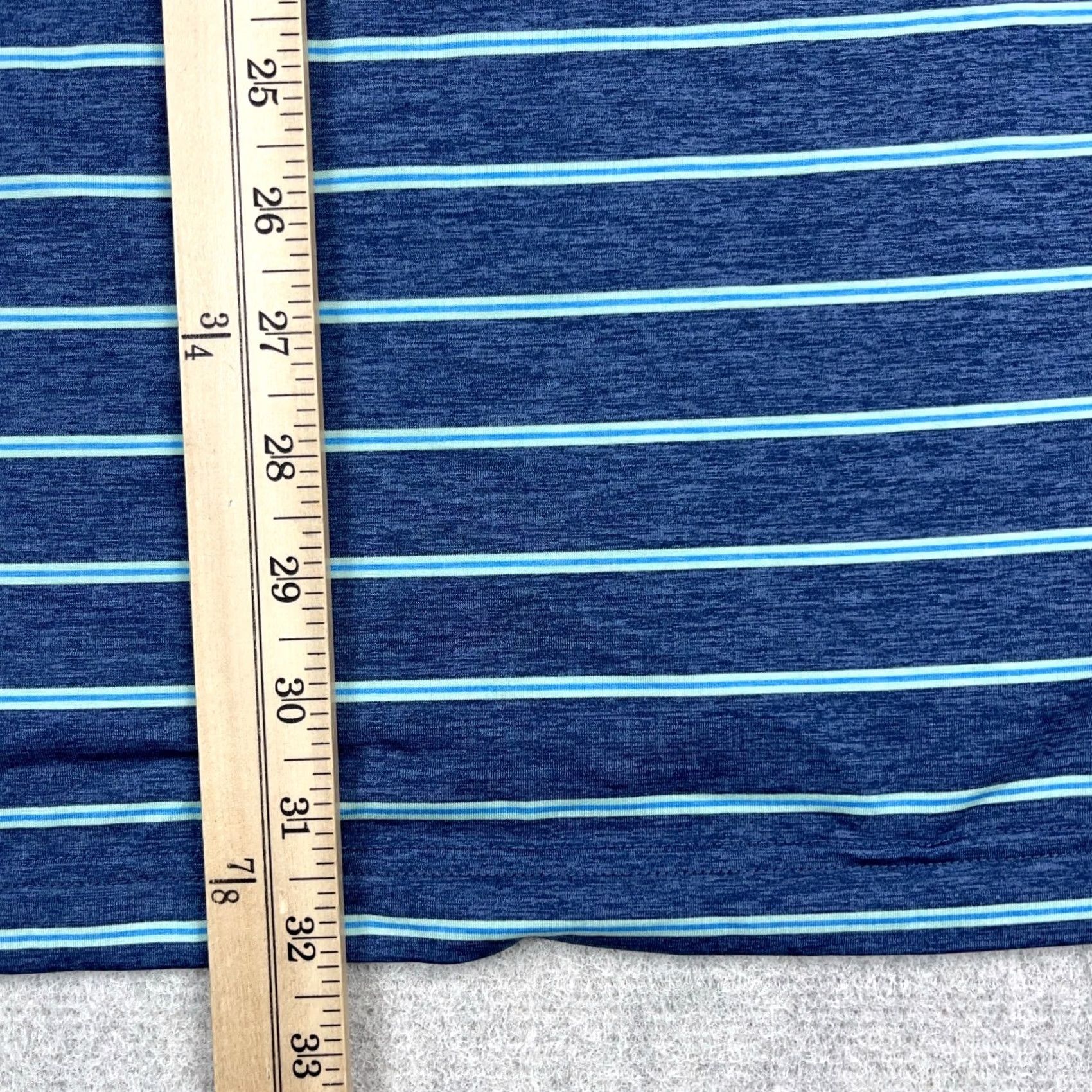 Peter Millar Peter Millar Polo Shirt Men XL Blue Striped Summer Comfort Crown Performance A58 Size US XL / EU 56 / 4 - 6 Thumbnail