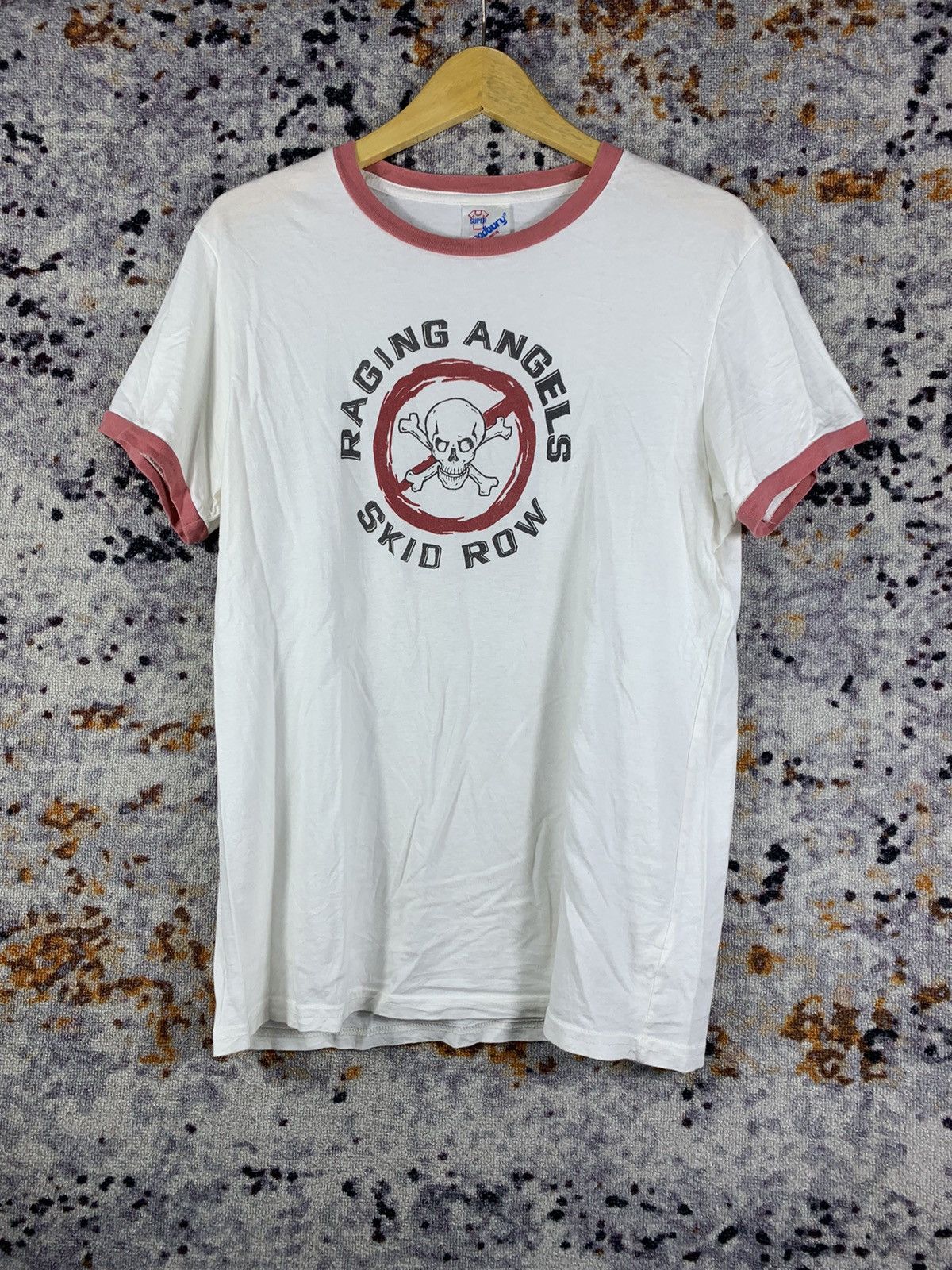 Band Tees × Vintage Skid Row Raging Angels Riger tee Size US M / EU 48-50 / 2 - 1 Thumbnail