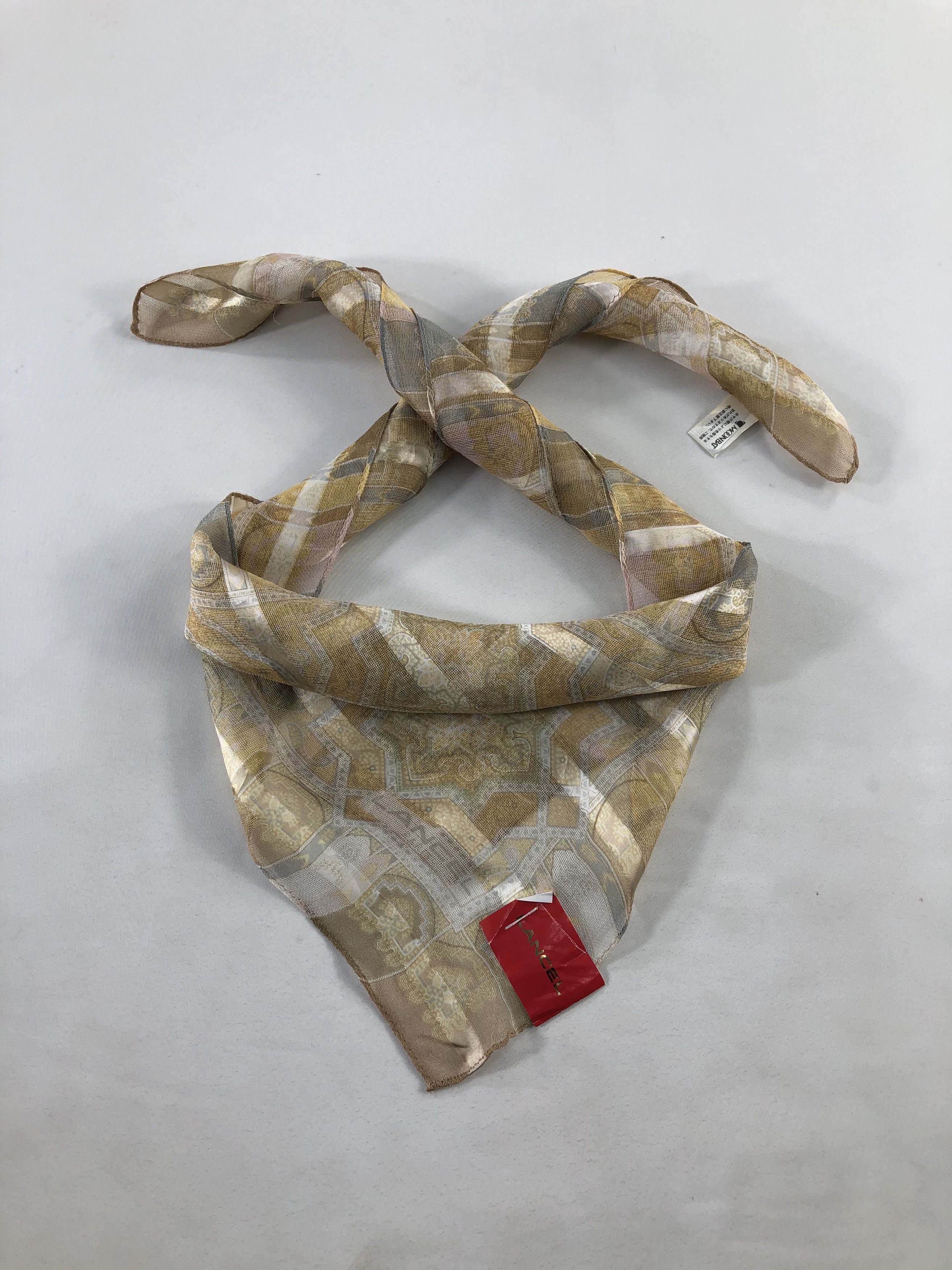 Lancel × Vintage Lancel Handkerchief / Bandana / Neckerchief Size ONE SIZE - 1 Thumbnail
