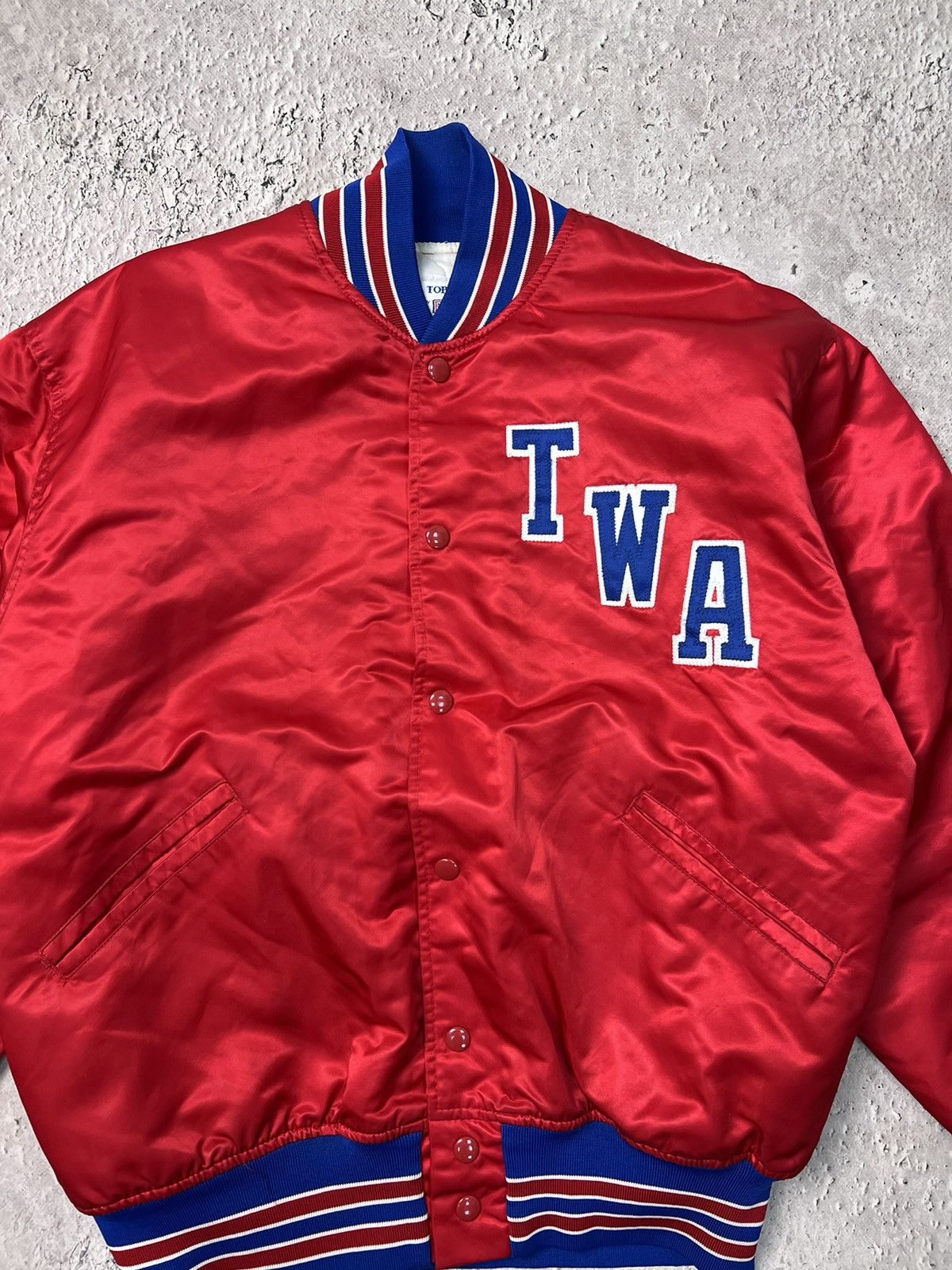 Fubu × Vintage Vintage USA Satin Bomber Jacket Varsity 05 Two Tone 2000s Size US L / EU 52-54 / 3 - 5 Thumbnail