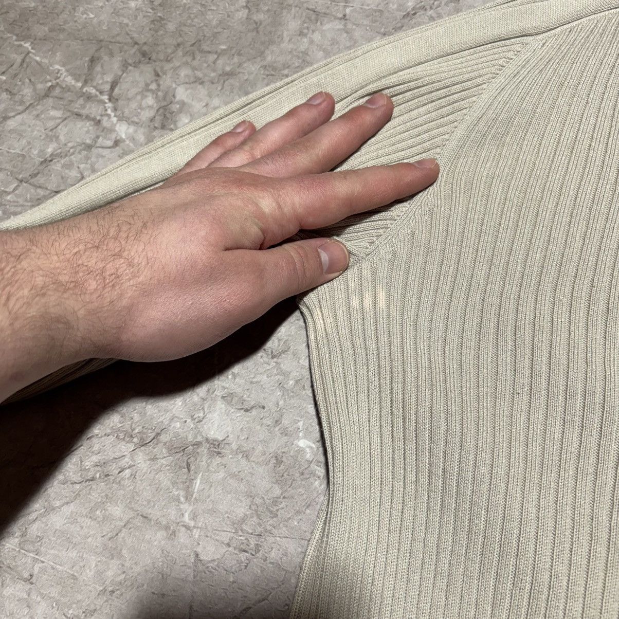 Armani Exchange Armani Ribbed Big Logo Sweater Giorgio Armani Size US L / EU 52-54 / 3 - 6 Thumbnail